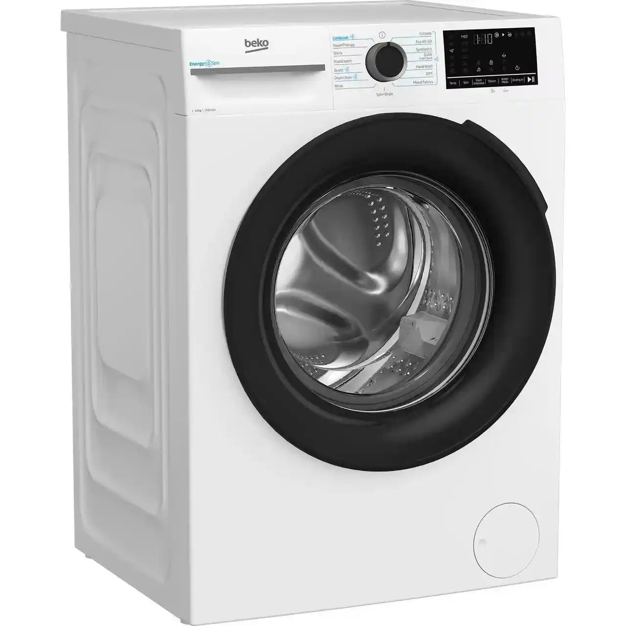 Beko 12kg 1400 Spin Washing Machine - White | BM3WT1241IW