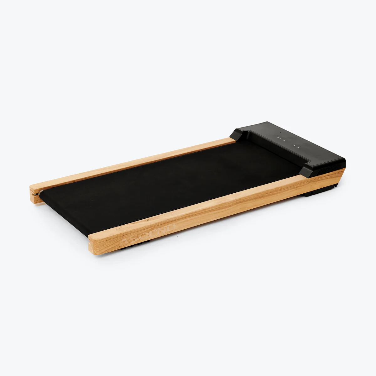 2025 Elegante Houten Onderbureau Wandelmat �C Compact, Stille Motor van 1,68 HP, 12 Trainingsprogramma��s, Bluetooth en Afstandsbediening