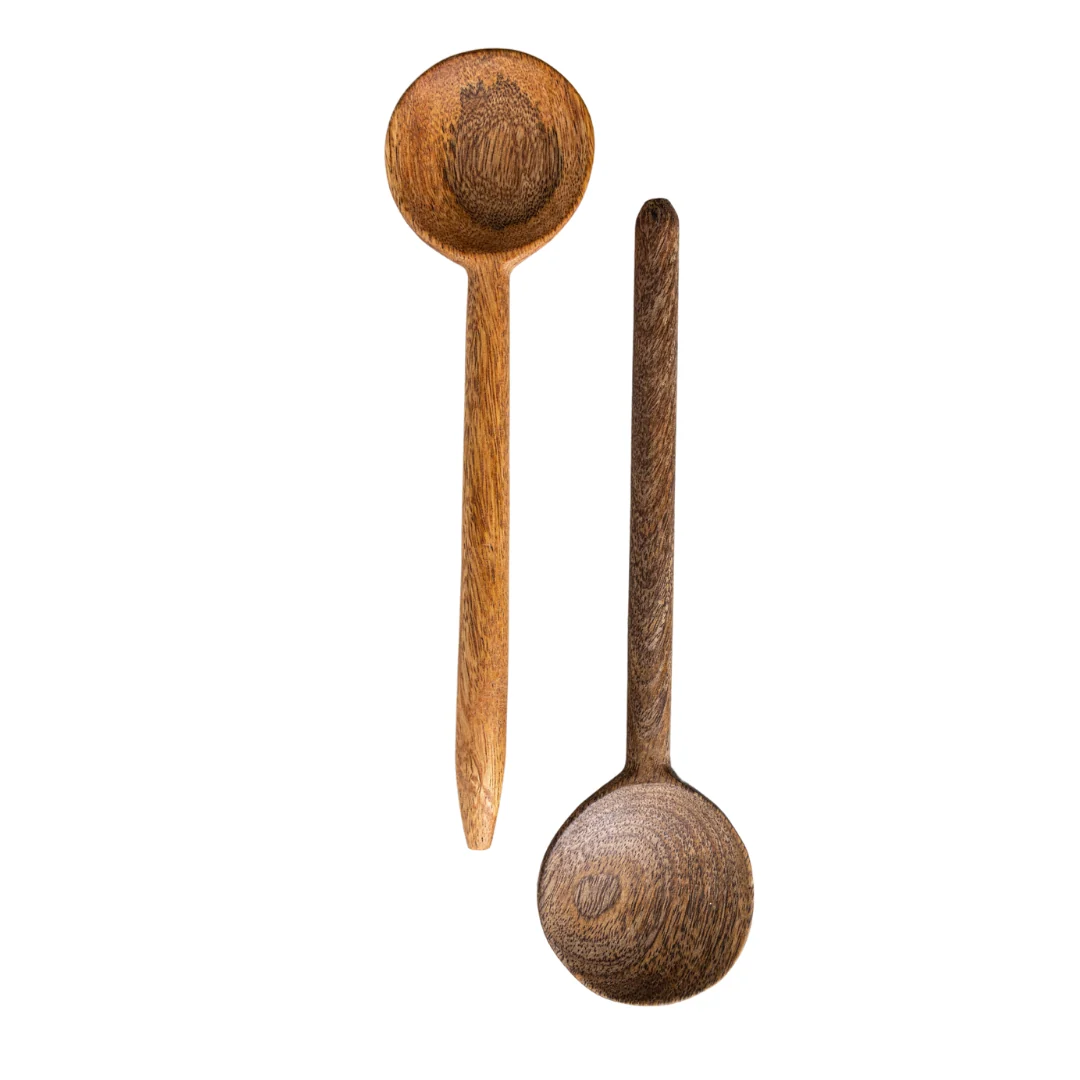 Natural Mango Wood Spoons Set