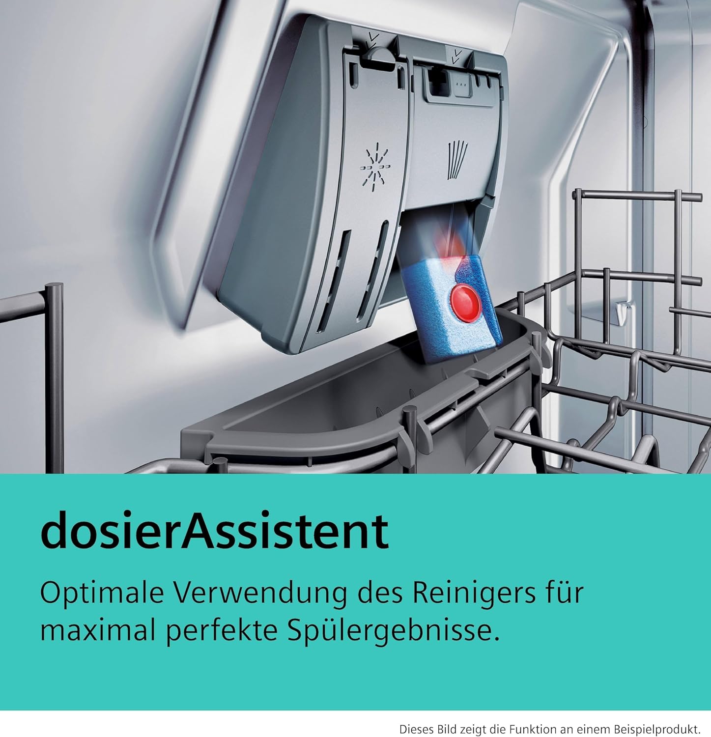 Siemens SN95EX22CE iQ500 vollintegrierter Geschirrspüler, 60 cm, Made in Germany, varioScharnier für flexible Einbausituationen, varioSpeed Plus, auto Open dry, Rackmatic, Intensivzone, leise