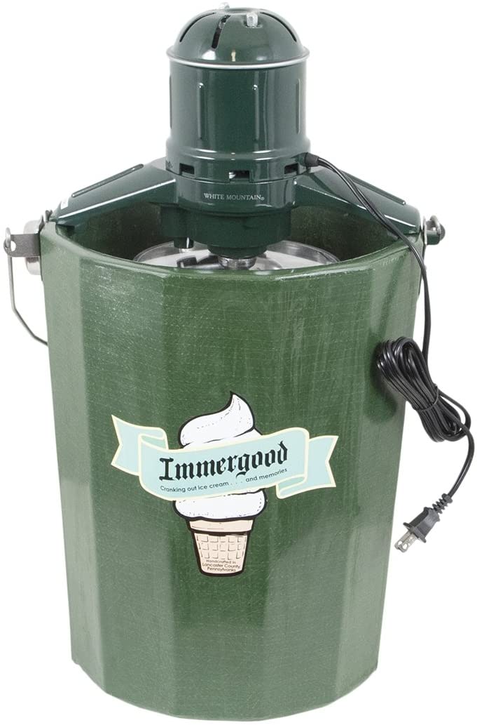 ��- 6 qt. �� Old Fashioned Ice Cream Maker w/Motor