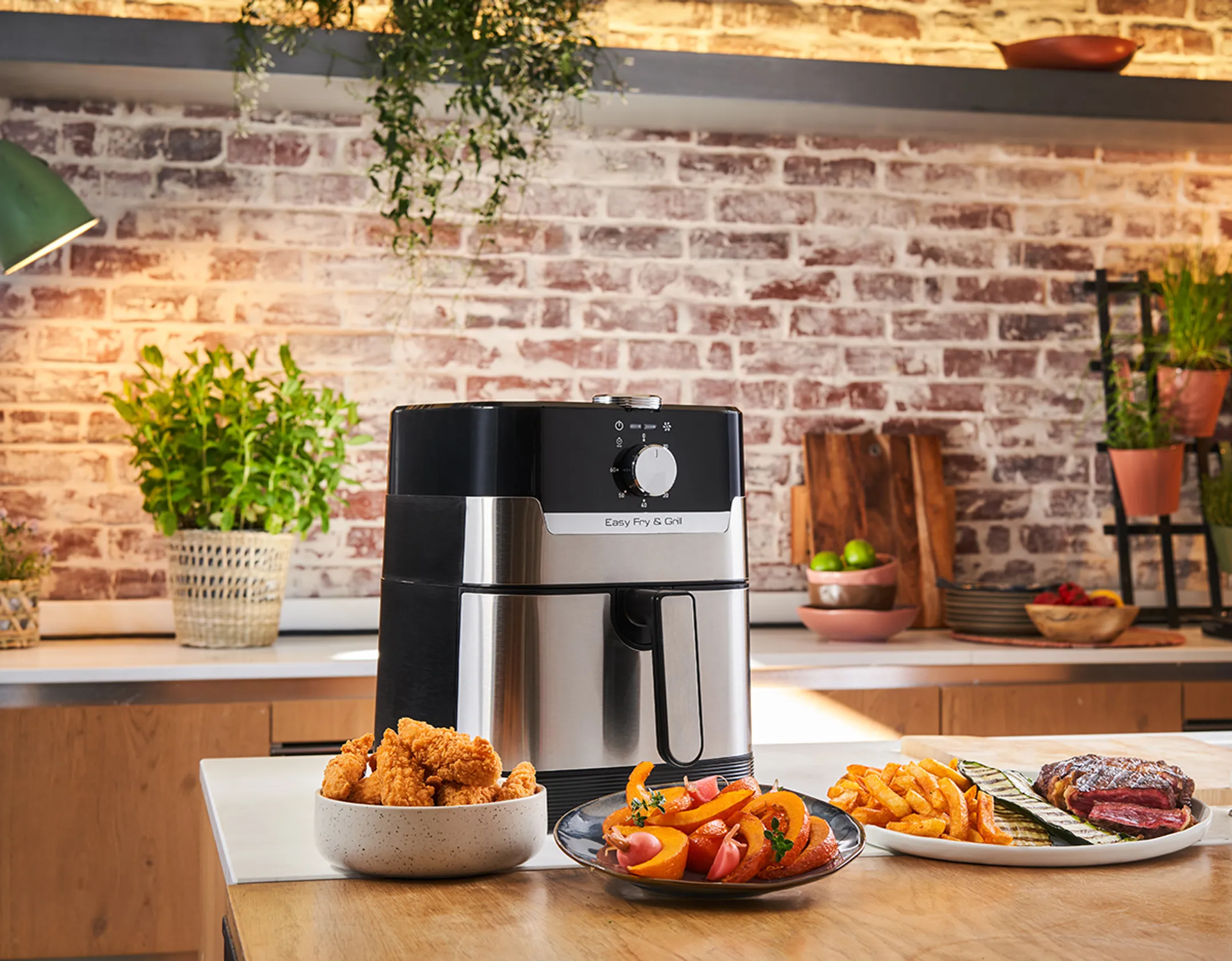 Moulinex Airfryer Easy Fry & Grill EZ501D10