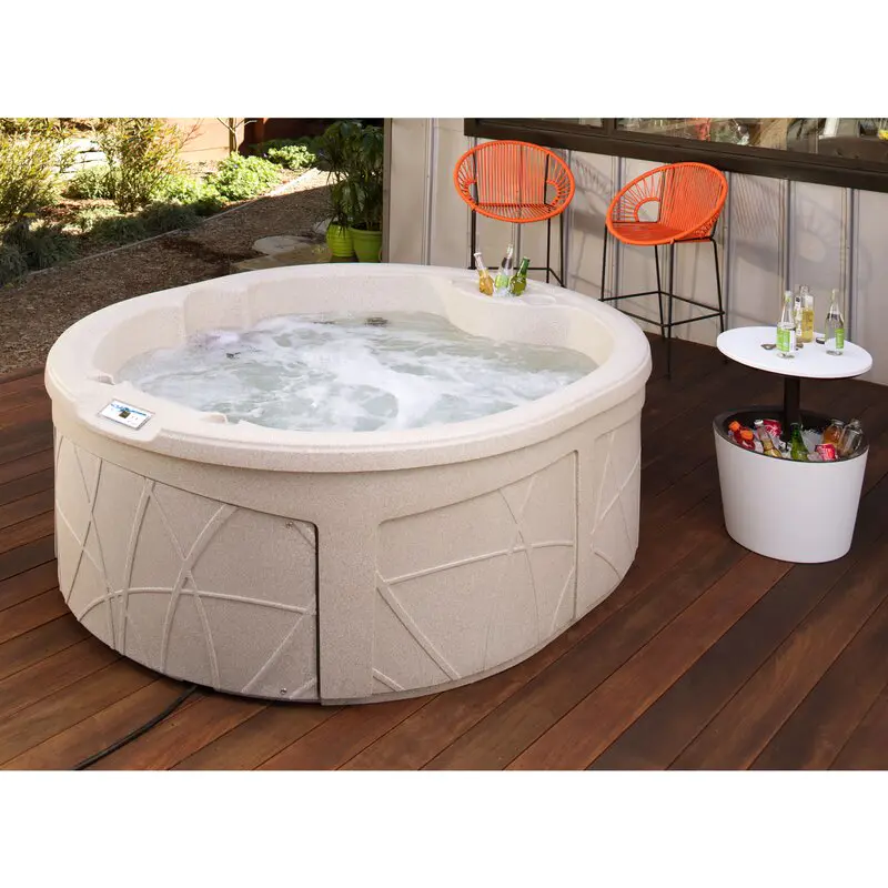 Lifesmart Spas 4 Person 13 Jet Oval Plug And Play Hot Tub