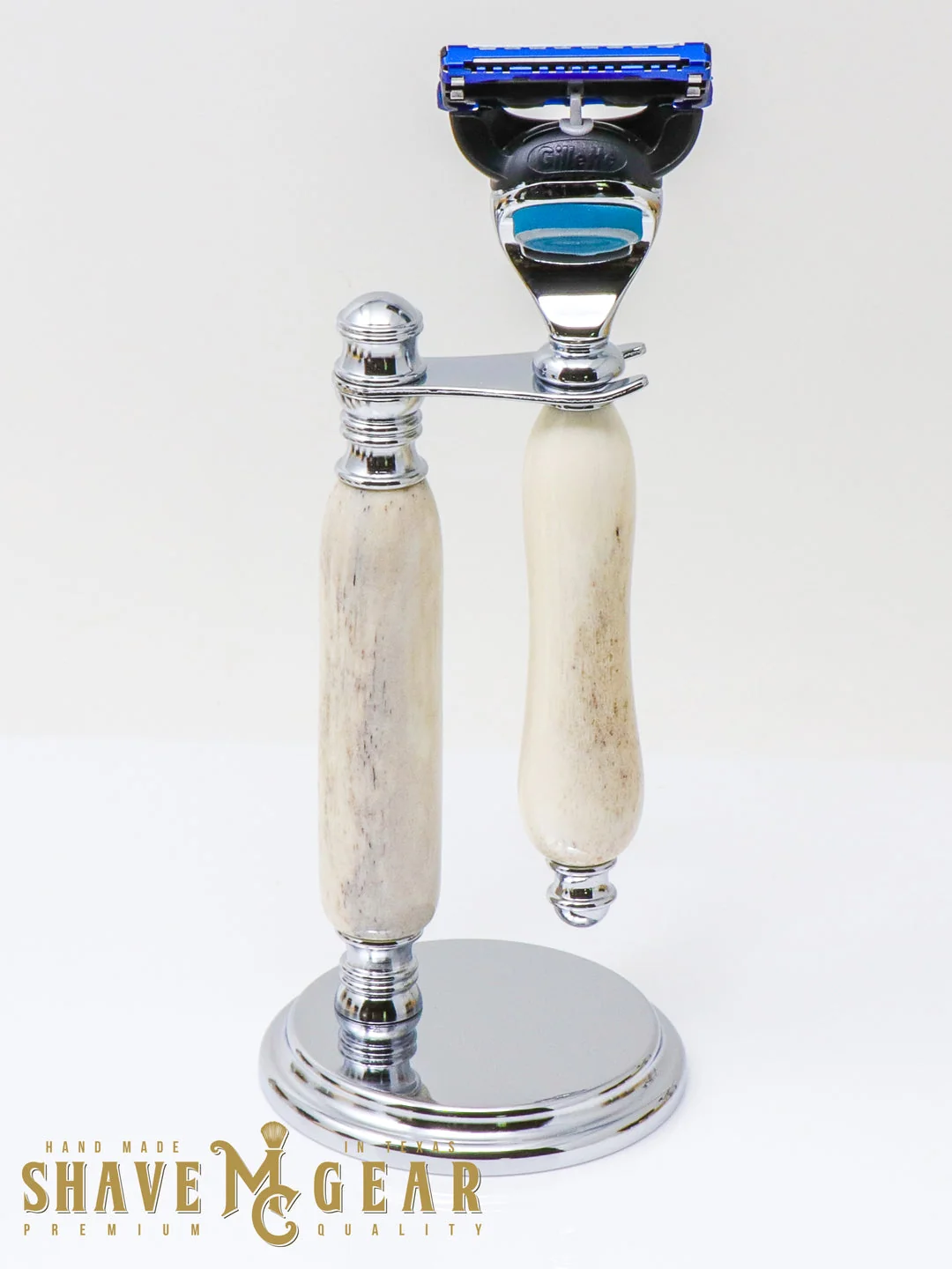 Antler Razor and Stand