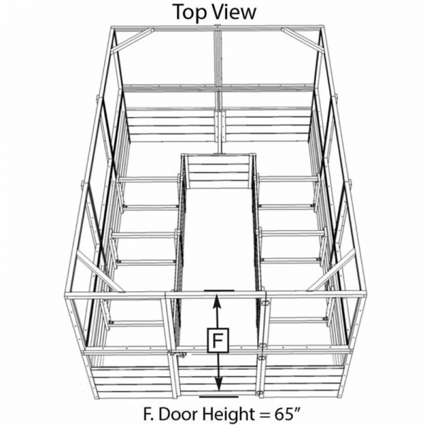 Deer Proof Cedar Complete Raised Garden Bed Kit �?8�?x 8�?x 20′�?
