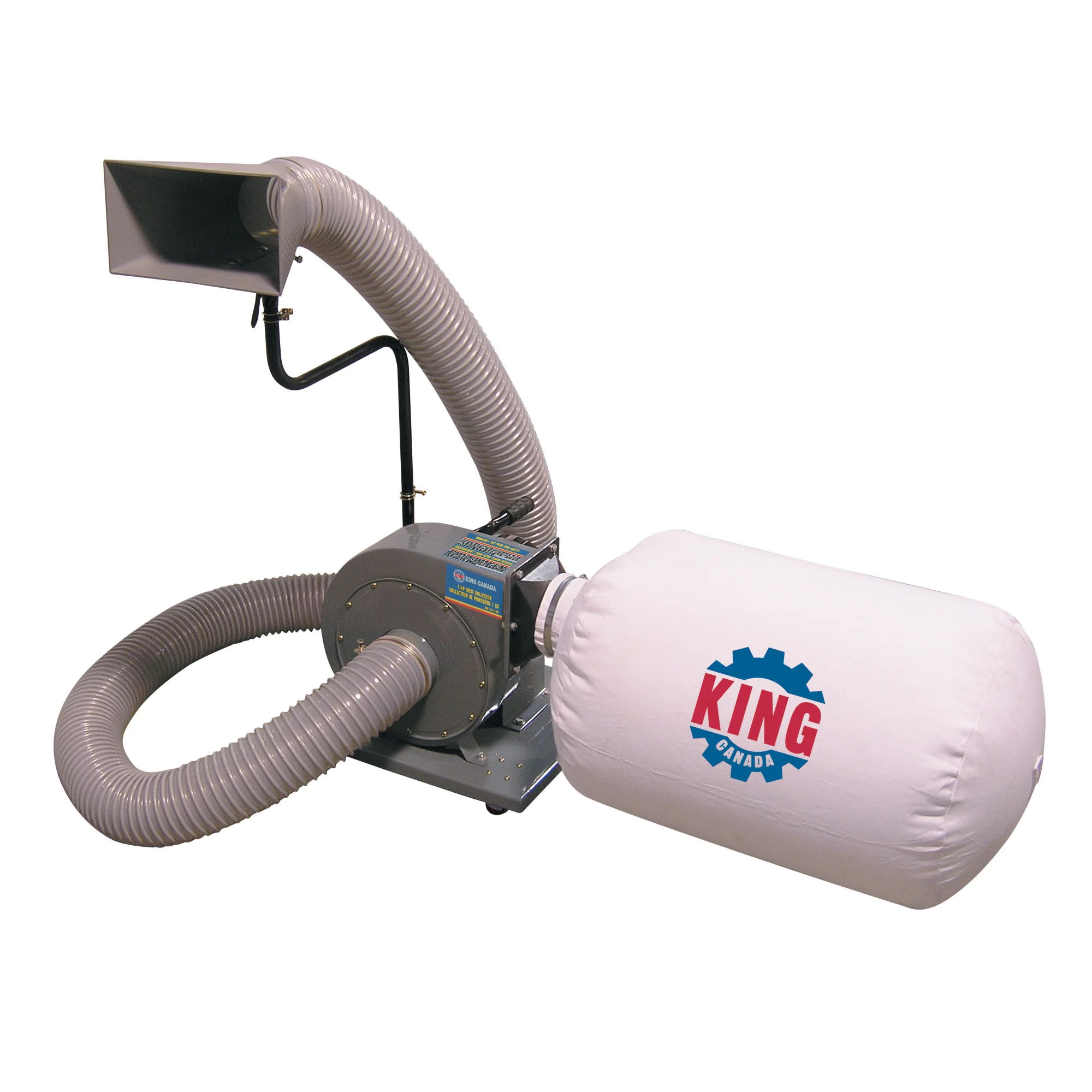 King Canada KC-1105C  ~  Dust Collector 1 Hp 110V 600Cfm