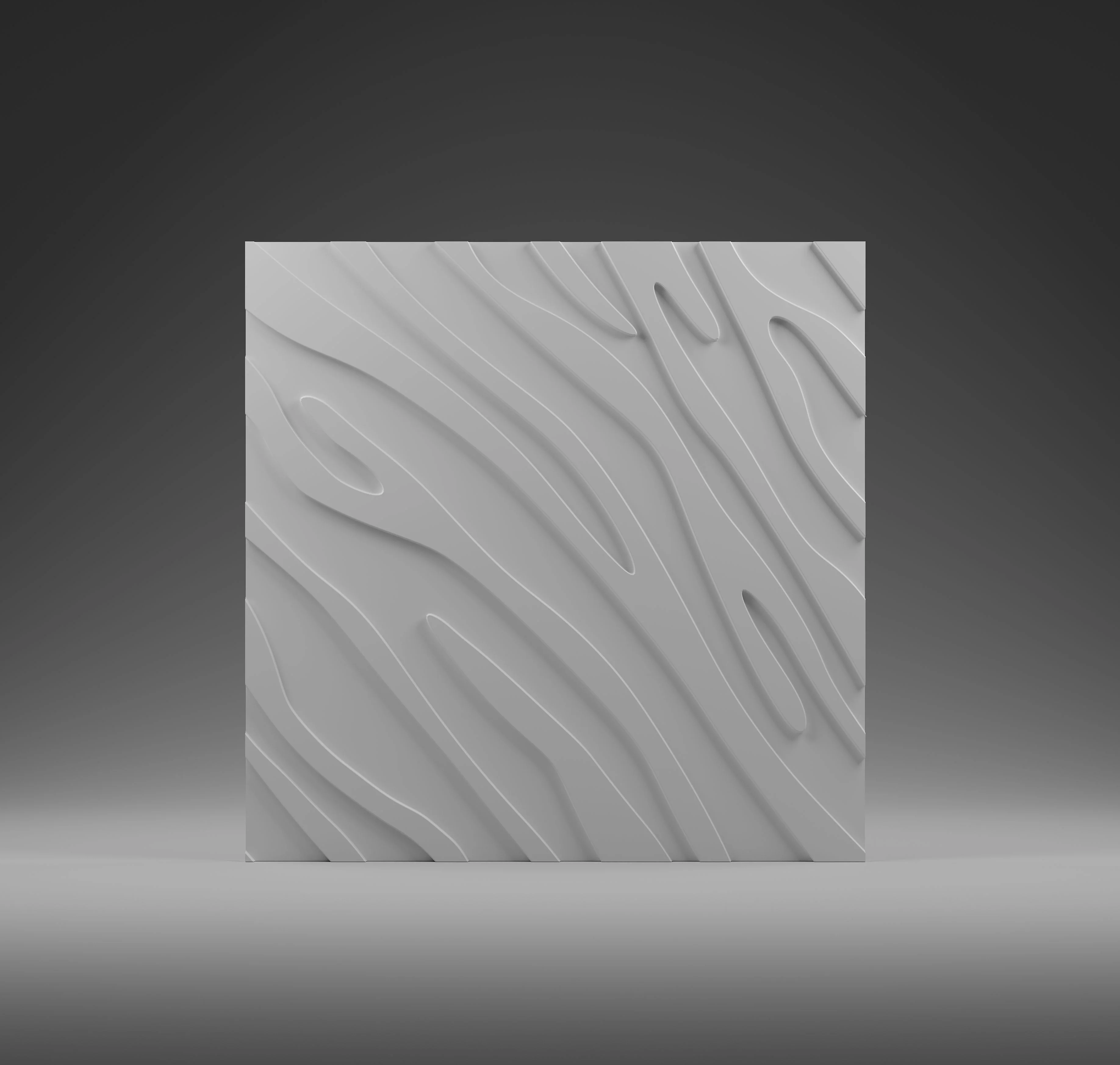 GYPSUM 3D WALL PANEL | WOOD 0057