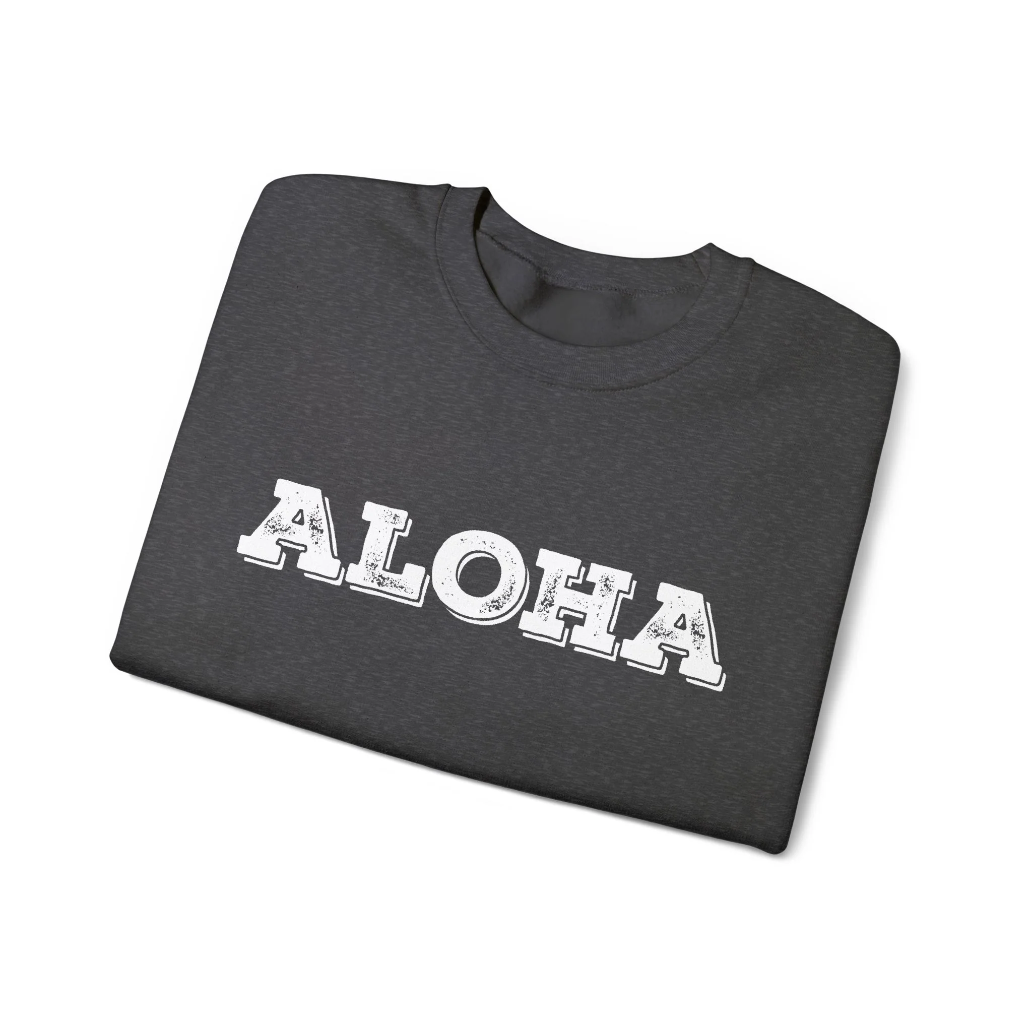 Crewneck Sweatshirt - Classic White Heavy Blend Crewneck