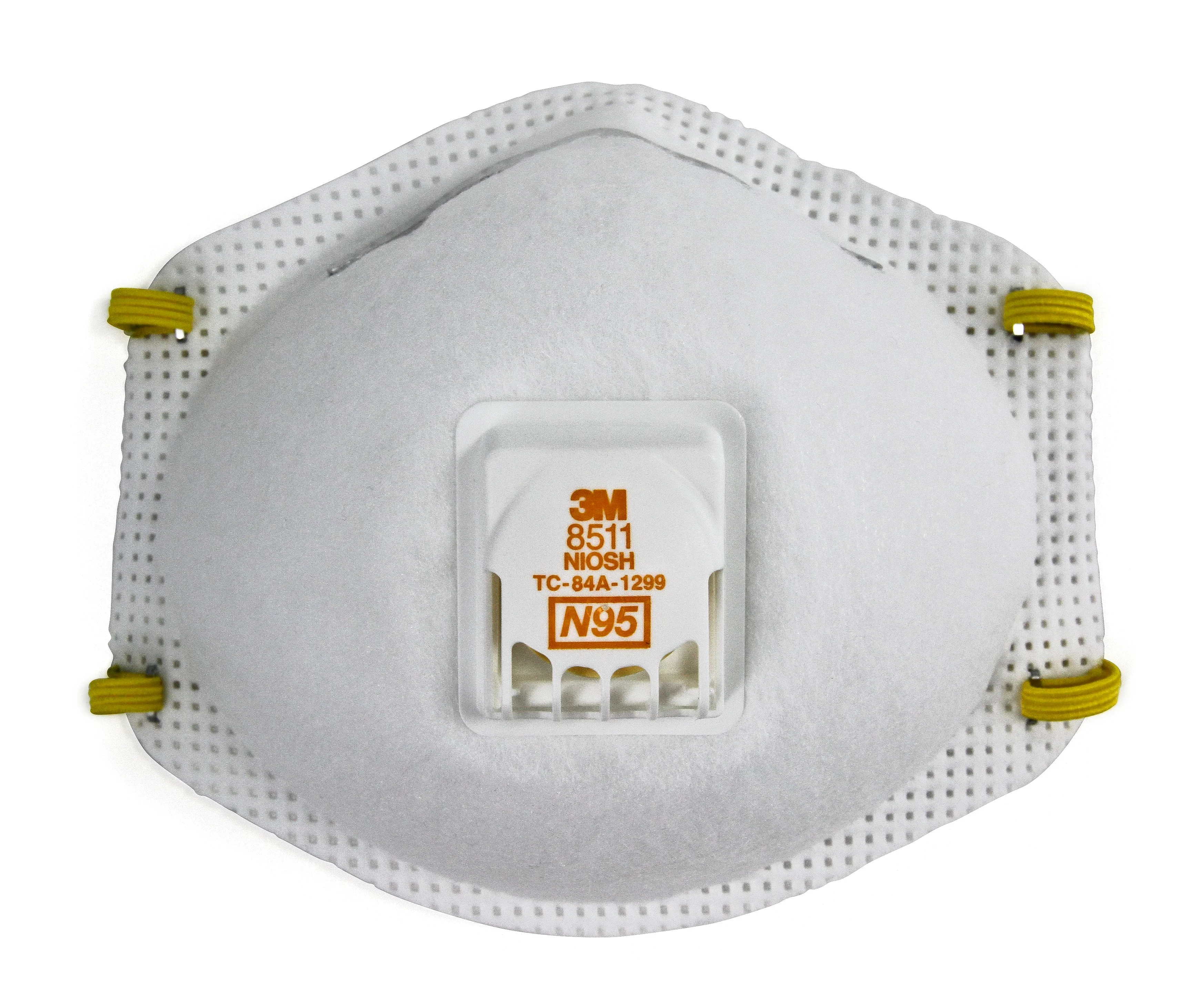 3M 8511  ~  Particulate Respirator with cool flow valve 8511 (N95 Filter Masks)