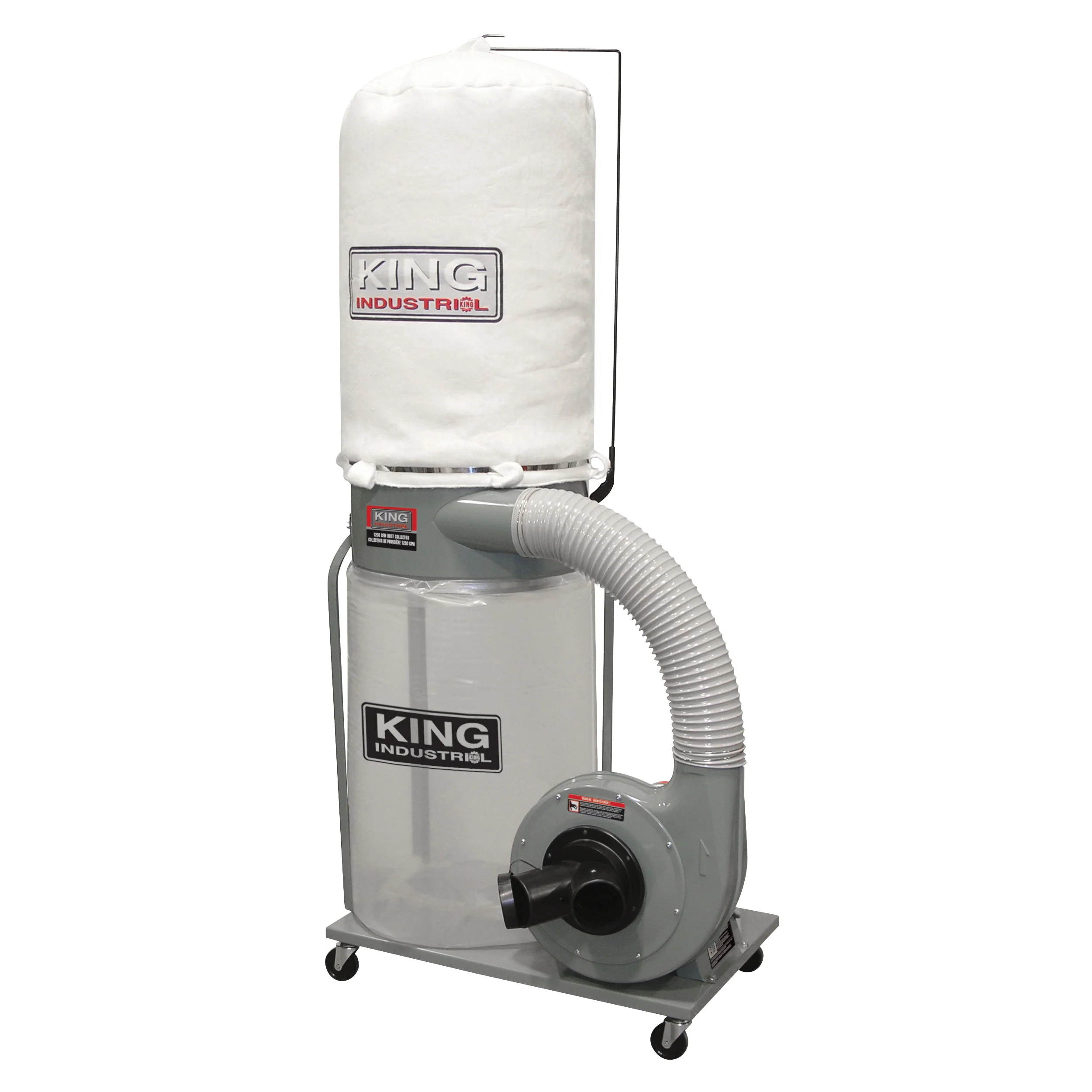 King Canada KC-3109C  ~  Dust Collector 2 Hp 220V 1200Cfm
