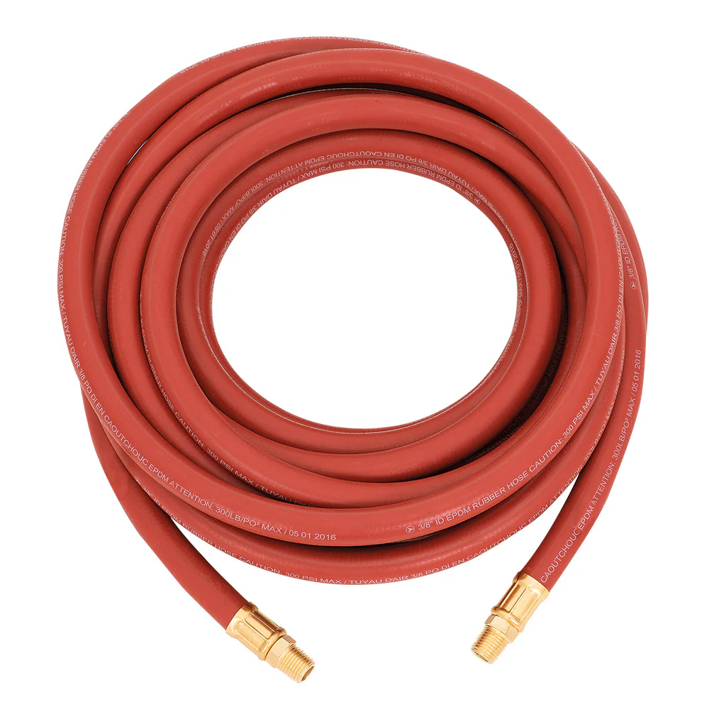 Jet AH12100RB  ~  Rubber Air Hose (1/2 Inch x 100 ft)