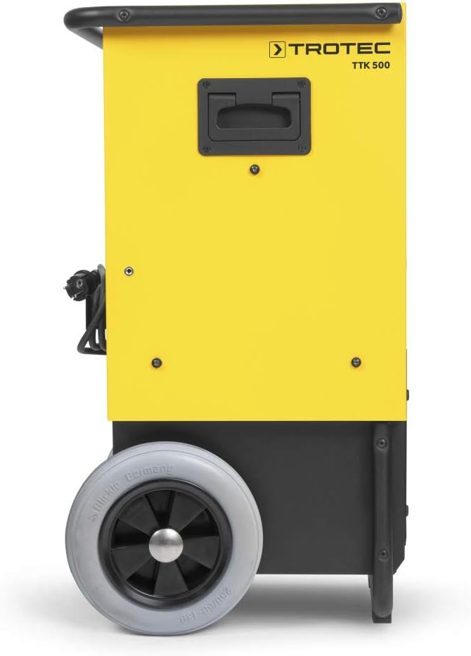 TROTEC Bautrockner TTK 500 (max. 70 l/h), geeignet für Räume bis 470 m3, leistungsstarker Rotationskompressor