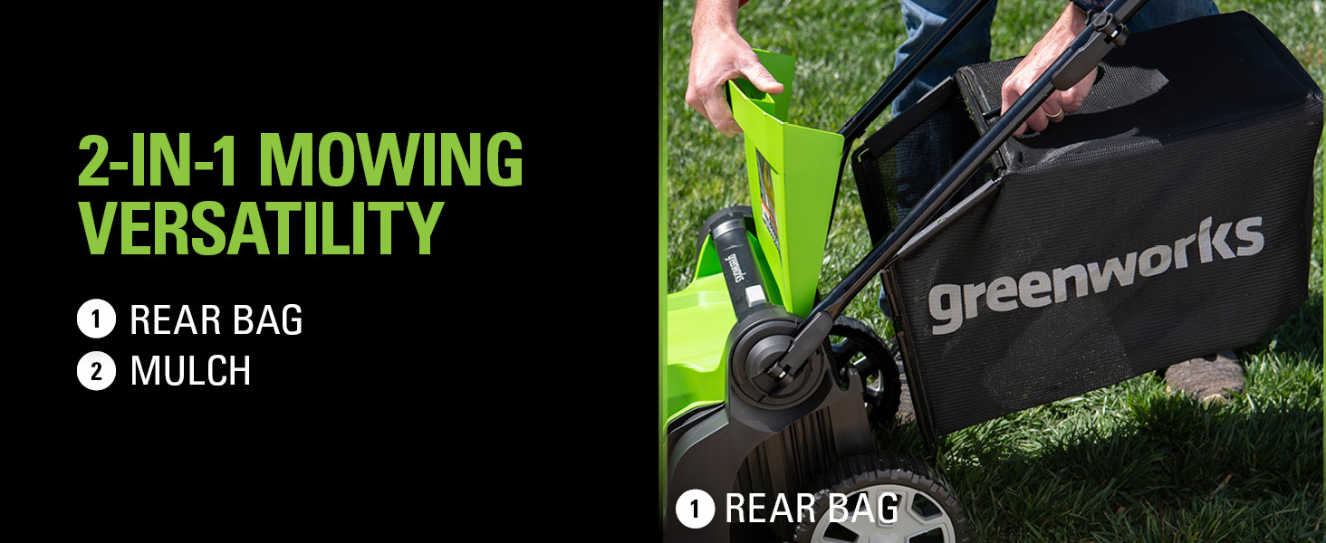 2-IN-1 Funtion- Rear Bag