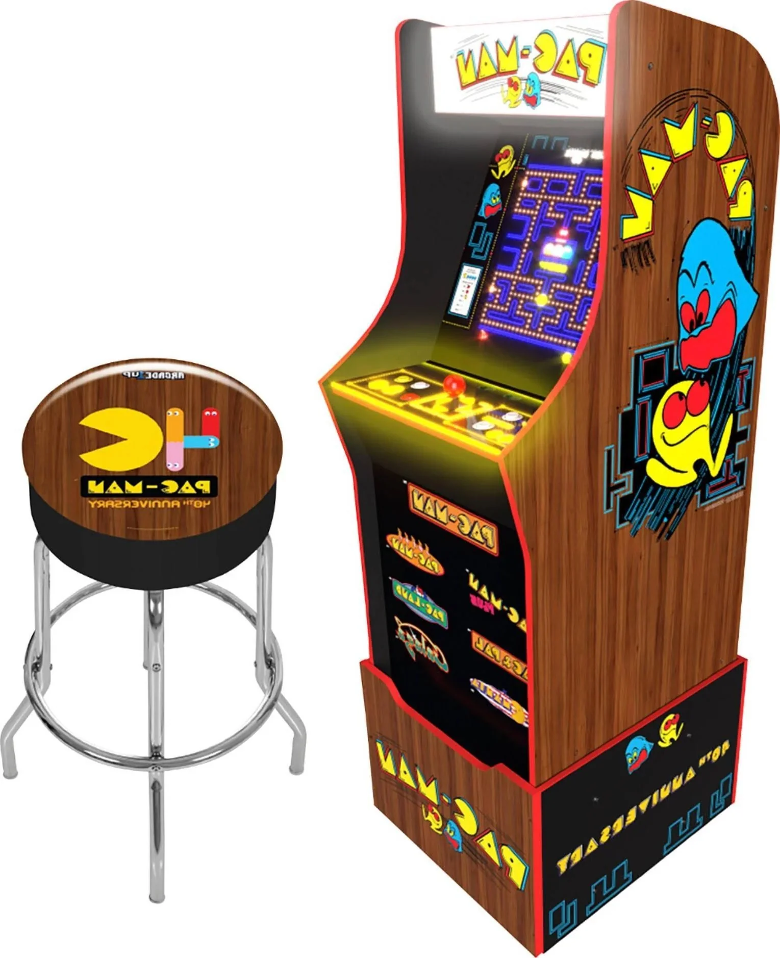 Pac-Man arcade machine for the 40th anniversary (2025)