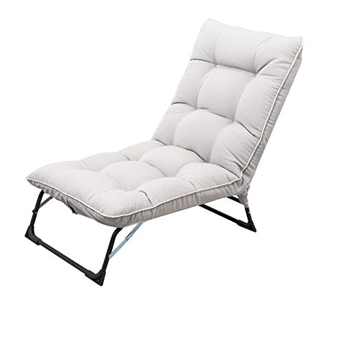 Patio Lounge Chairs Adjustable Reading Chair, 5 Position Folding Lounger with Back Support, Soft Chair Seat for Meditation, Reading, Watching, Video, Gaming, Lazy Floor Durable (Color : A) : Amazon.it: Casa e cucina