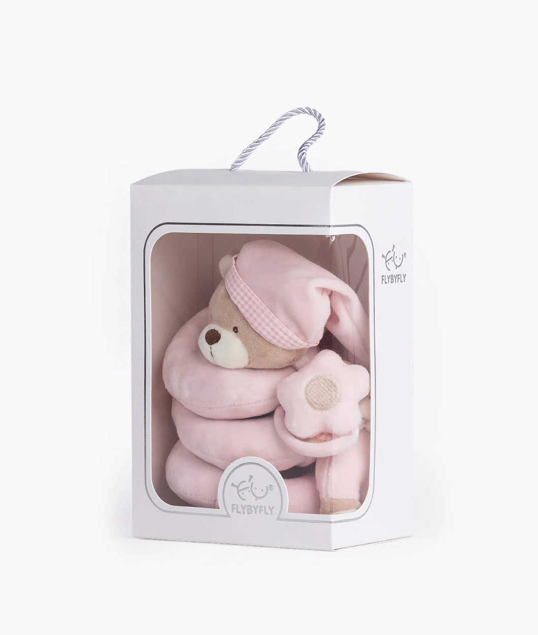 Bear Spiral Activity Toy | Pink