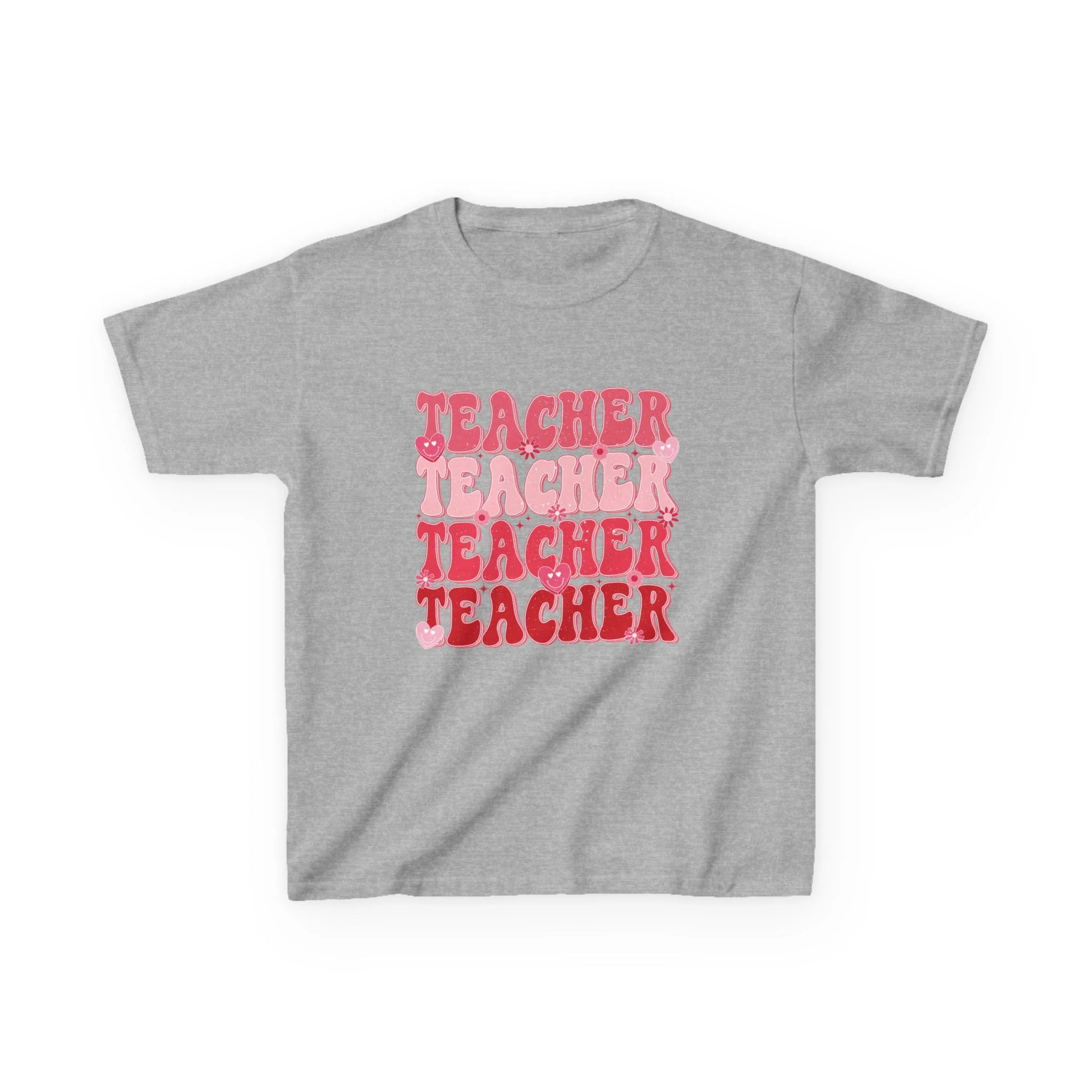 Retro Pink Teacher Tee | Kids Tee