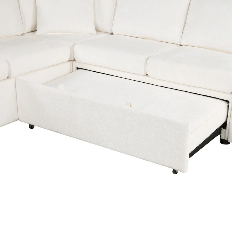 Sectional Sofa Pull-out Sofa Bed Sleeper