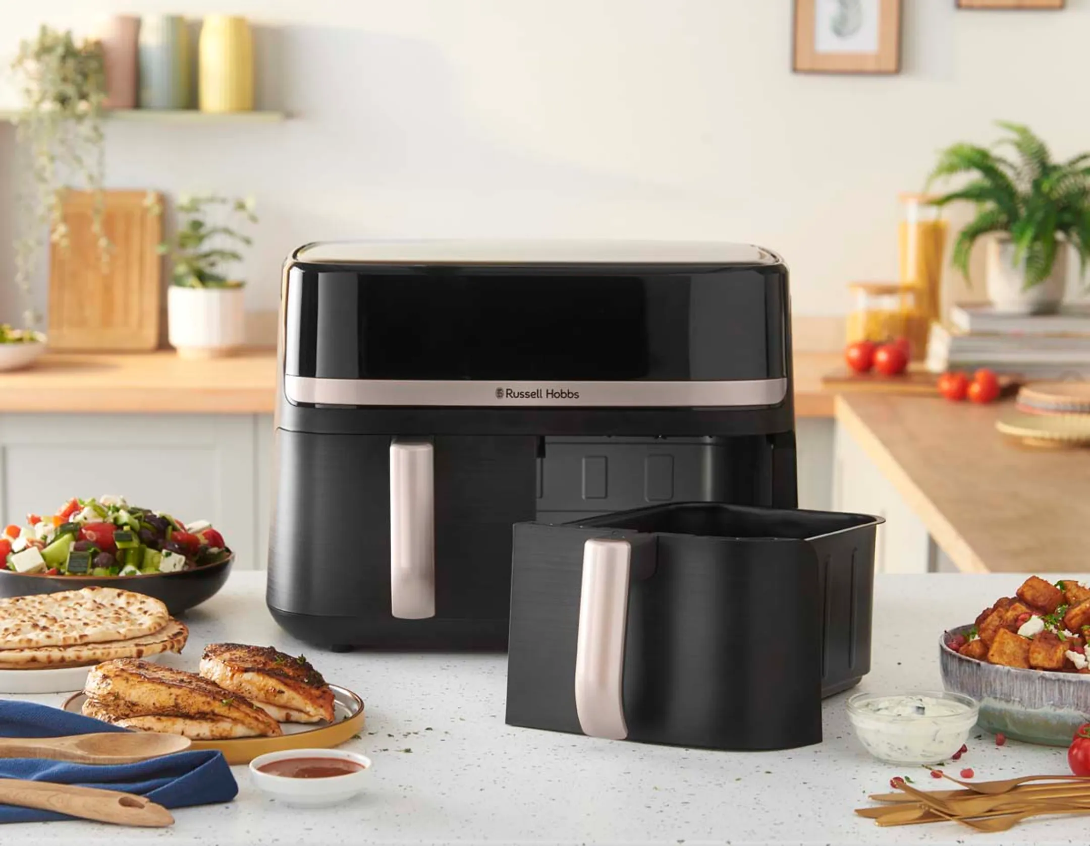 Russell Hobbs  Airfryer Dual Basket 27680-56 - 9L