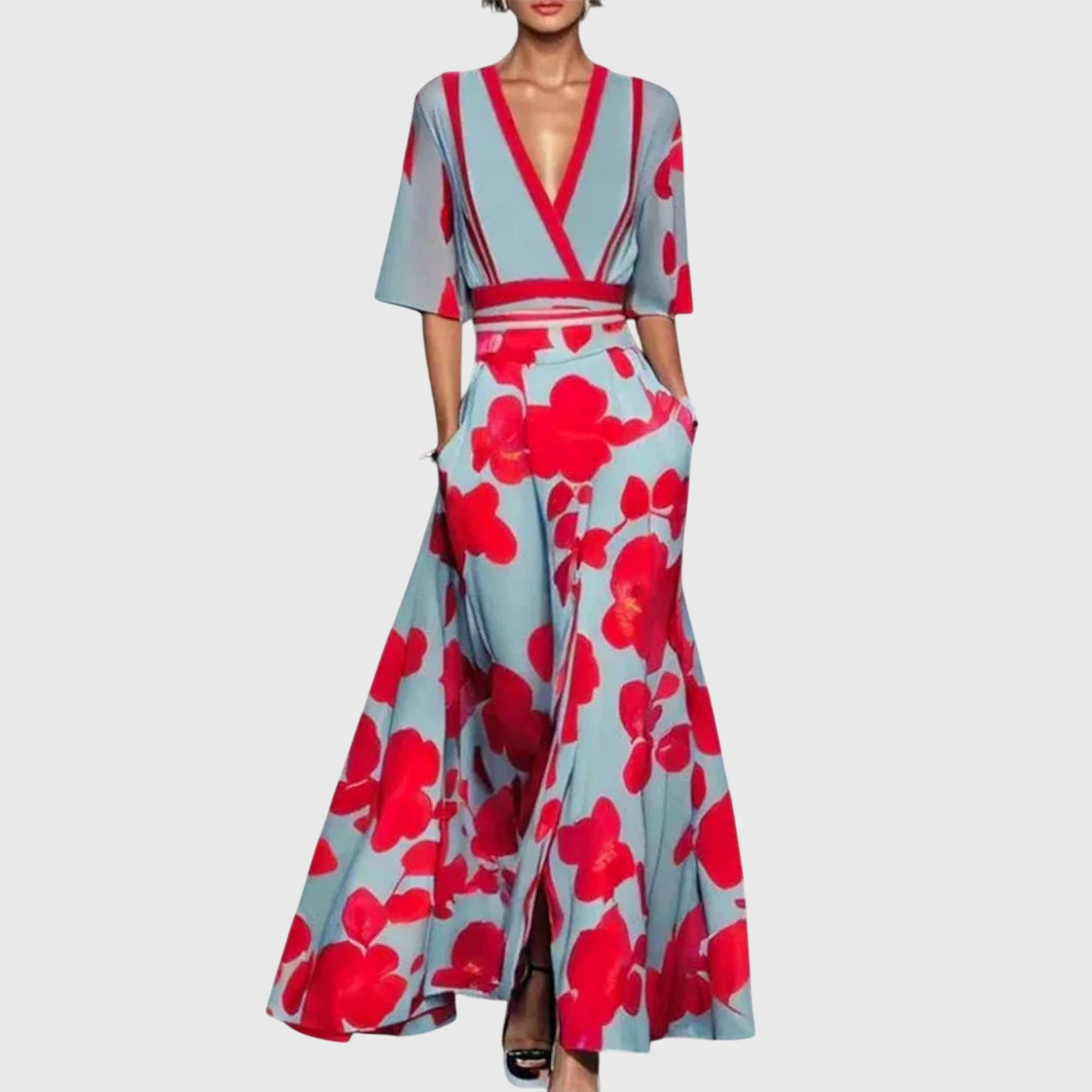 Womena??s Elegant Everyday Dress Flattering Tailored Fit