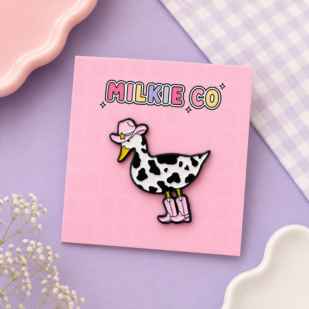 'Silly Goose' Enamel Pin