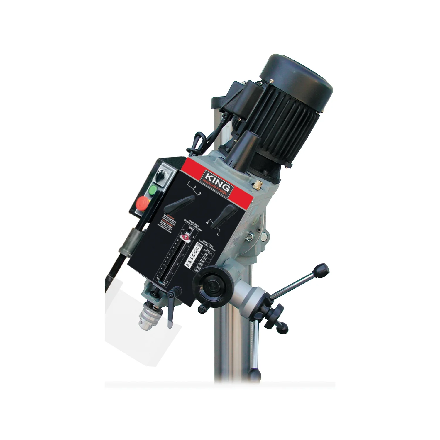 King Canada KC-40HS  ~  Drilling Gearhead 20.5 Inch 1.5 Hp 220V