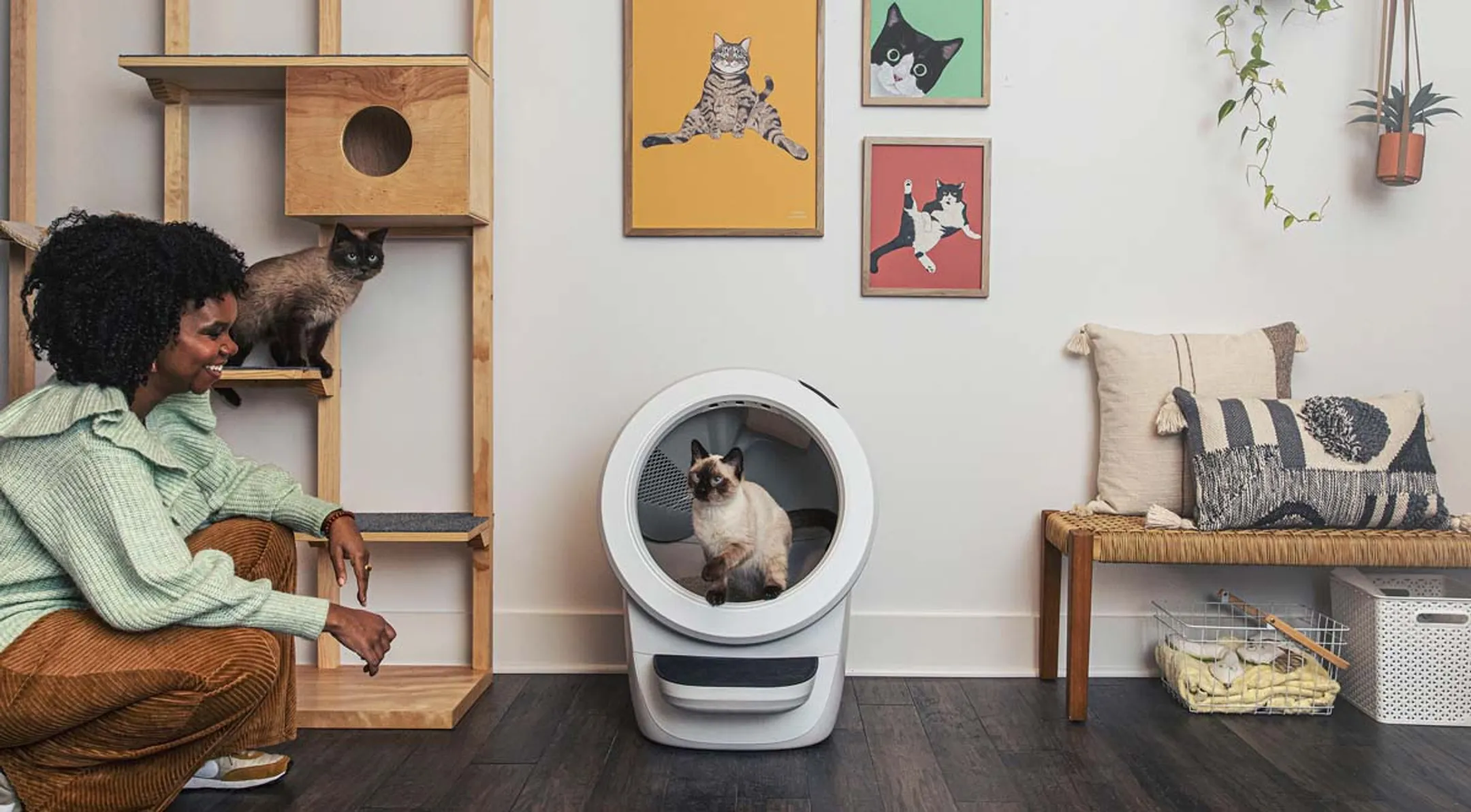 LITTER ROBOT Automatische kattenbak 4 - Wit