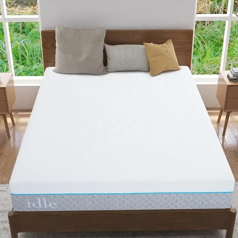 12 inch Gel Memory Foam Mattress, Cooling Medium Feel Bed Mattress in a Box, CertiPUR-US