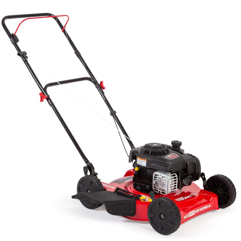 Mașină de tuns iarba cu motor Briggs & Stratton, 20 de inci, 125 cmc, cu acționare pe benzină