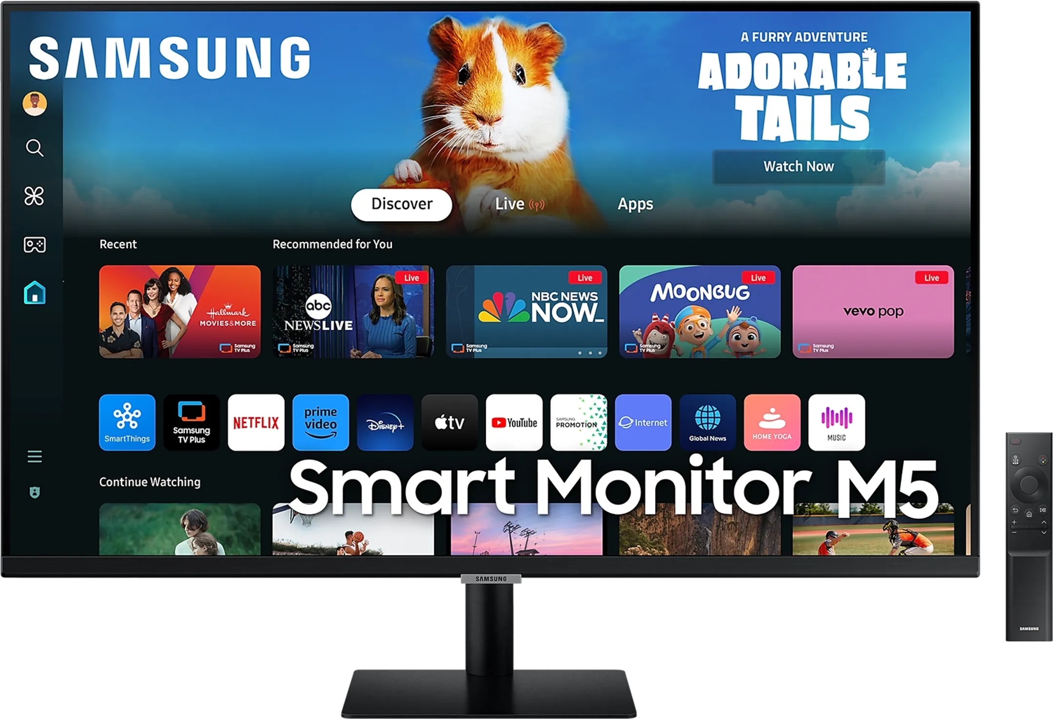 Samsung Smart Monitor M5 M50D 27" LS27DM502EUXEN