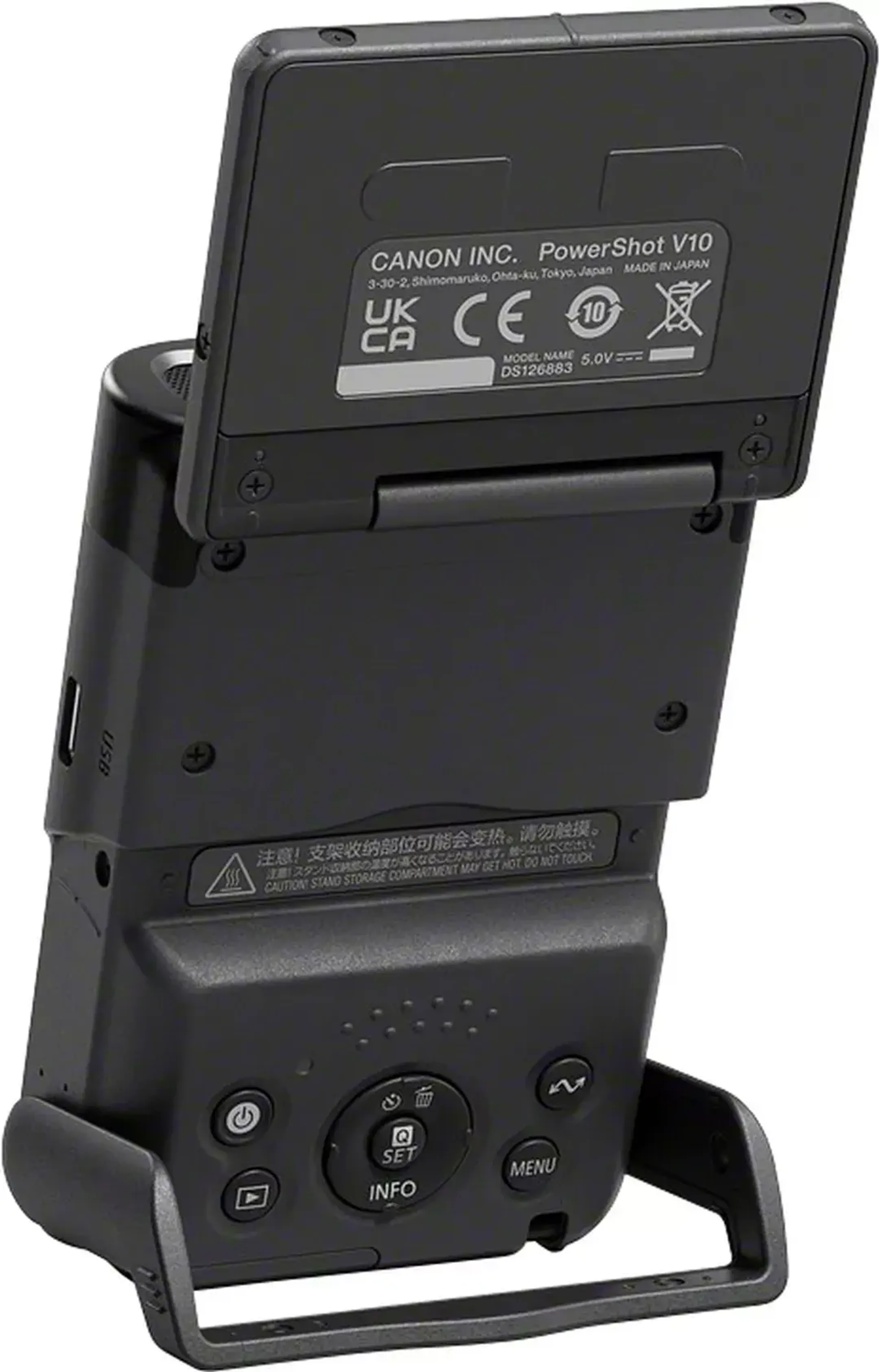 Canon PowerShot V10 Essential Kit - Zwart