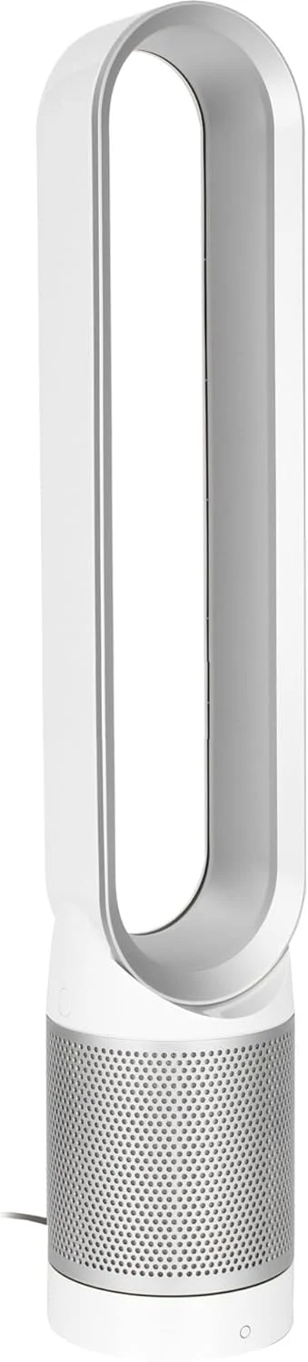 Dyson TP00 Pure Cool 2-in-1 Antraciet/zilver, stille ventilator & luchtreiniger, geschikt voor slaapkamer, mensen met allergien, rookruimtes, luchtfiltert 99,5% van stof, pollen, geurtjes, incl. JUNG reinigingsdoekjes