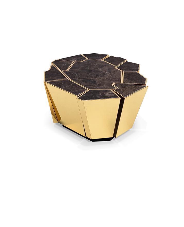 Crackle Center Table