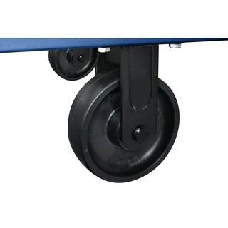 2025 56 inch W x 22 inch D Heavy-duty combination tool trolley with 23 drawers and tool cabinet in matte blue