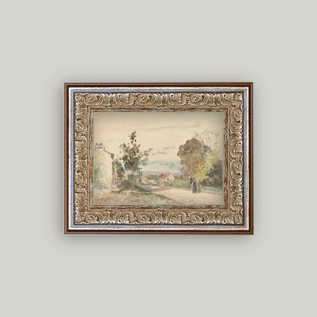 The Road From Versailles Framed Antique Inspired Art