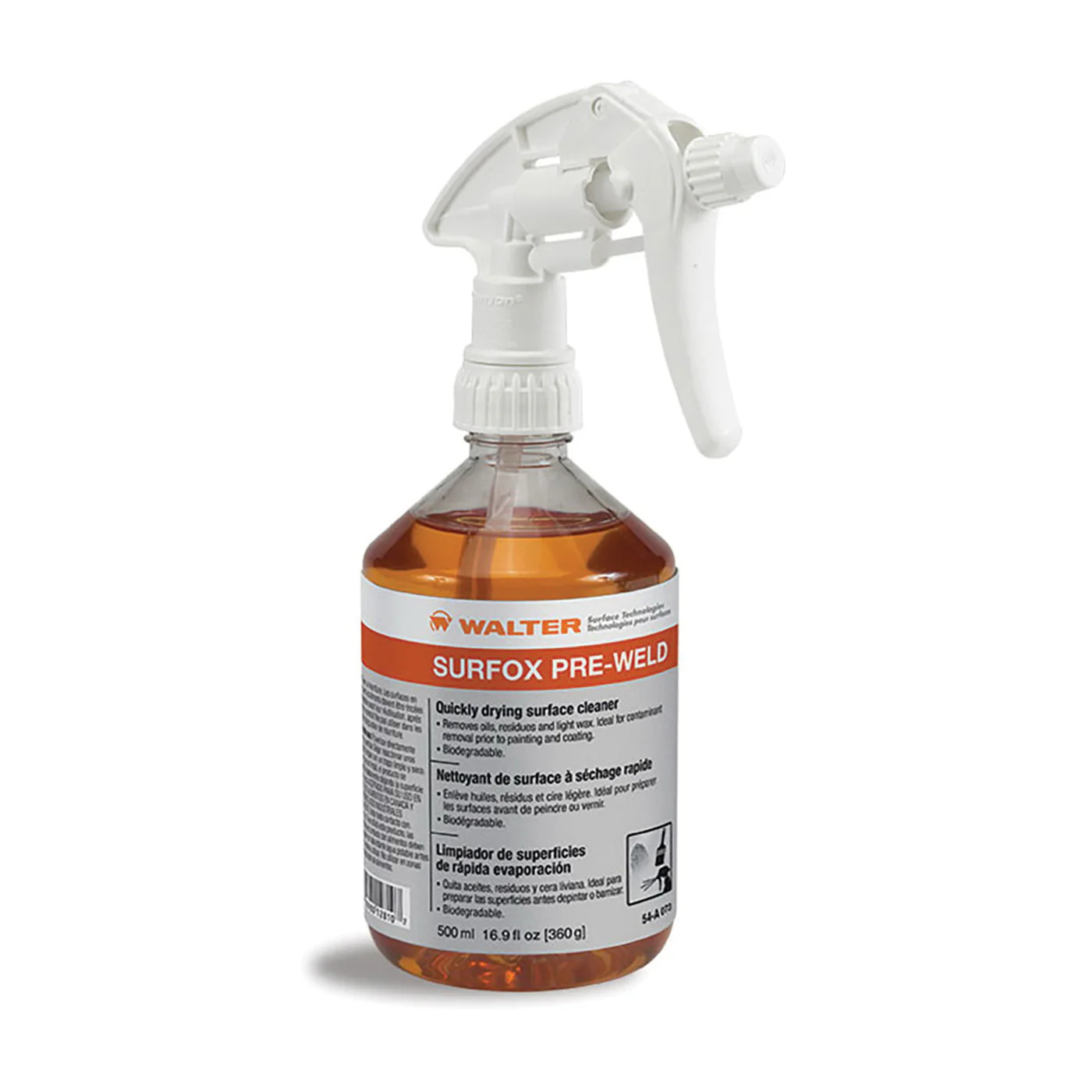 WALTER 54A073  ~  Surfox Pre Weld 500Ml