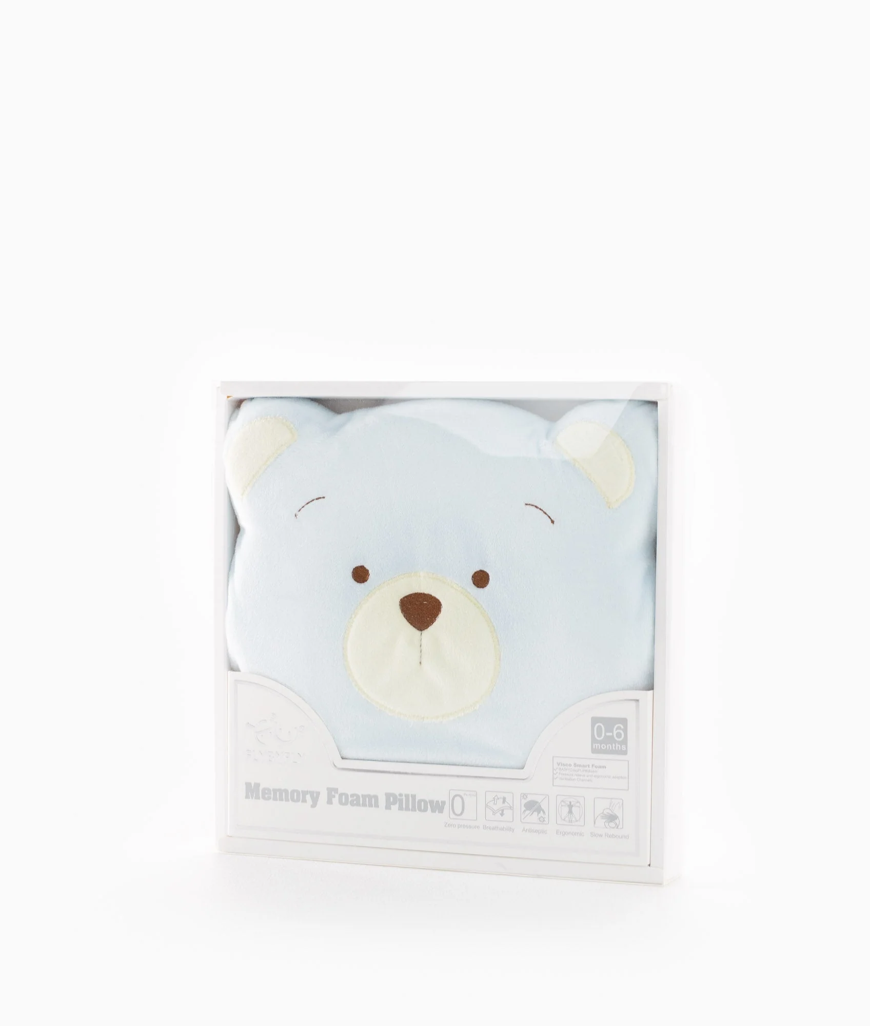 Infant Flat Head Support Pillow | Blue