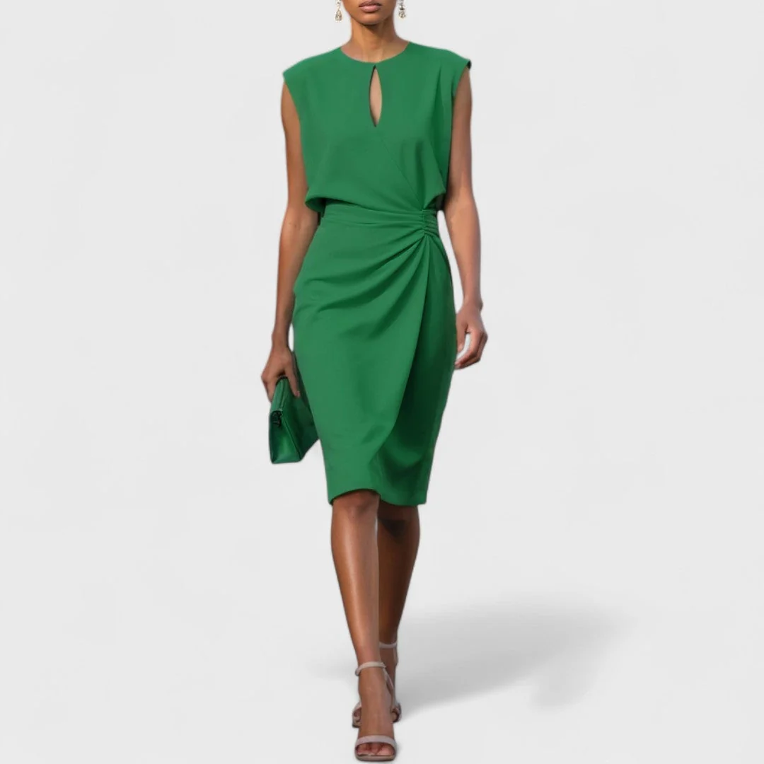 Women��s Elegant Cocktail Dress Flattering Feminine Silhouette