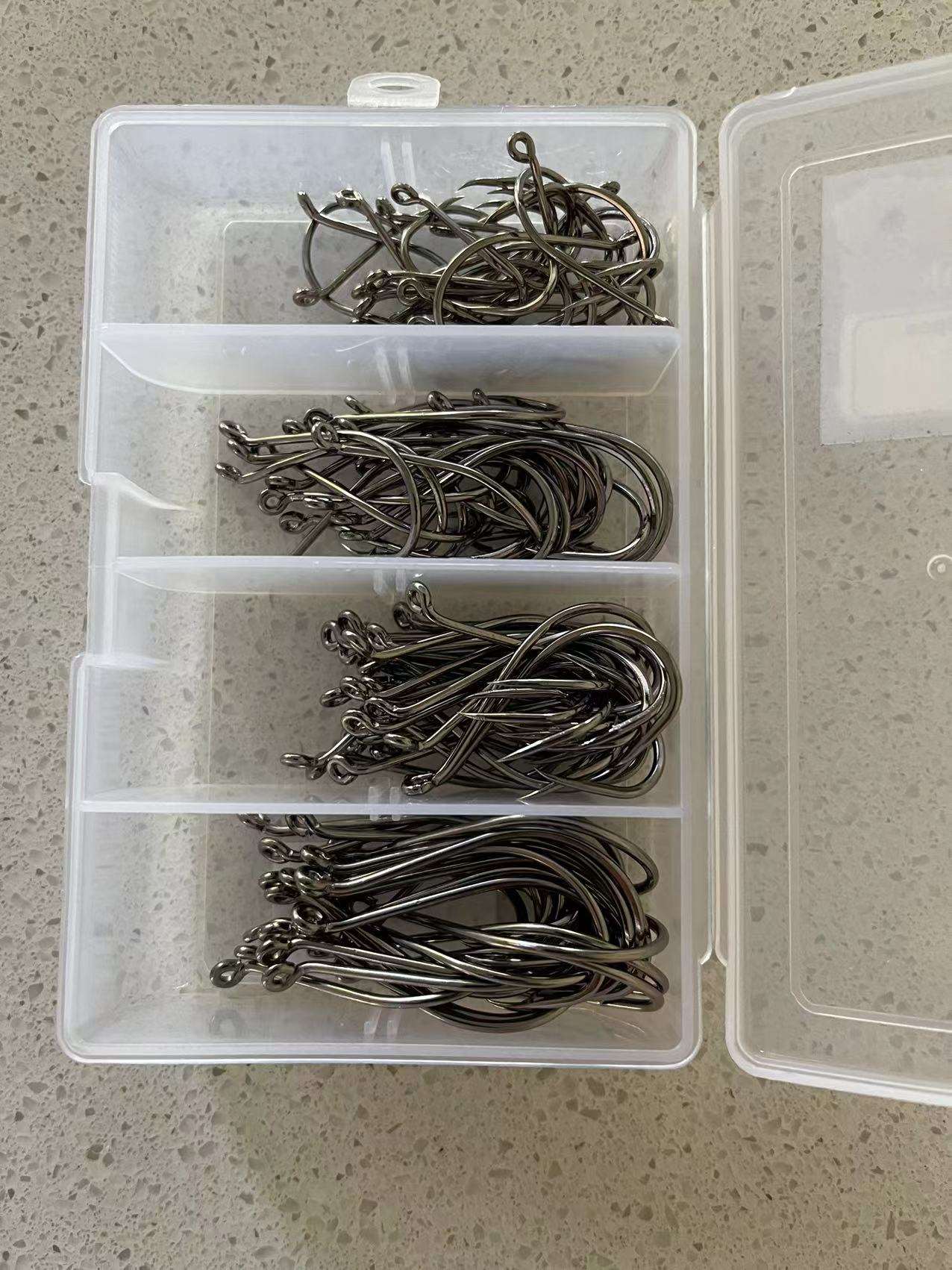 MASTERPRO 100pcs Octopus BAK Hook Assortment �C Sizes 2/0�C5/0 Fishing Tackle