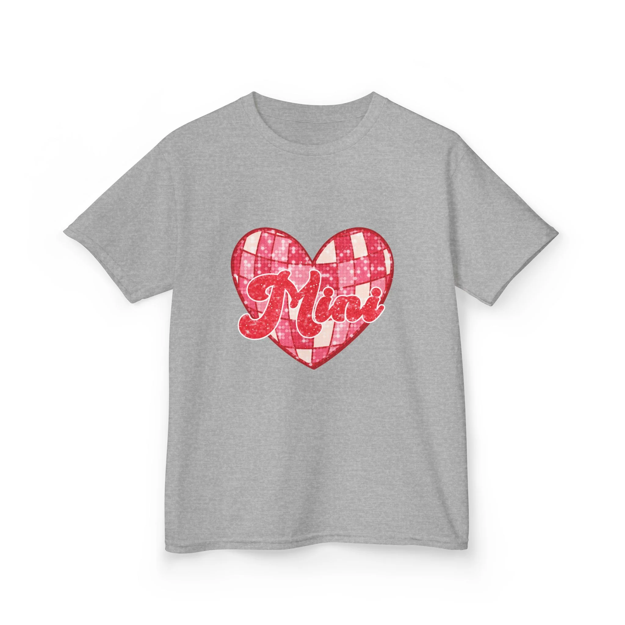 Mom Heart plaid tee | Kids T-Shirt