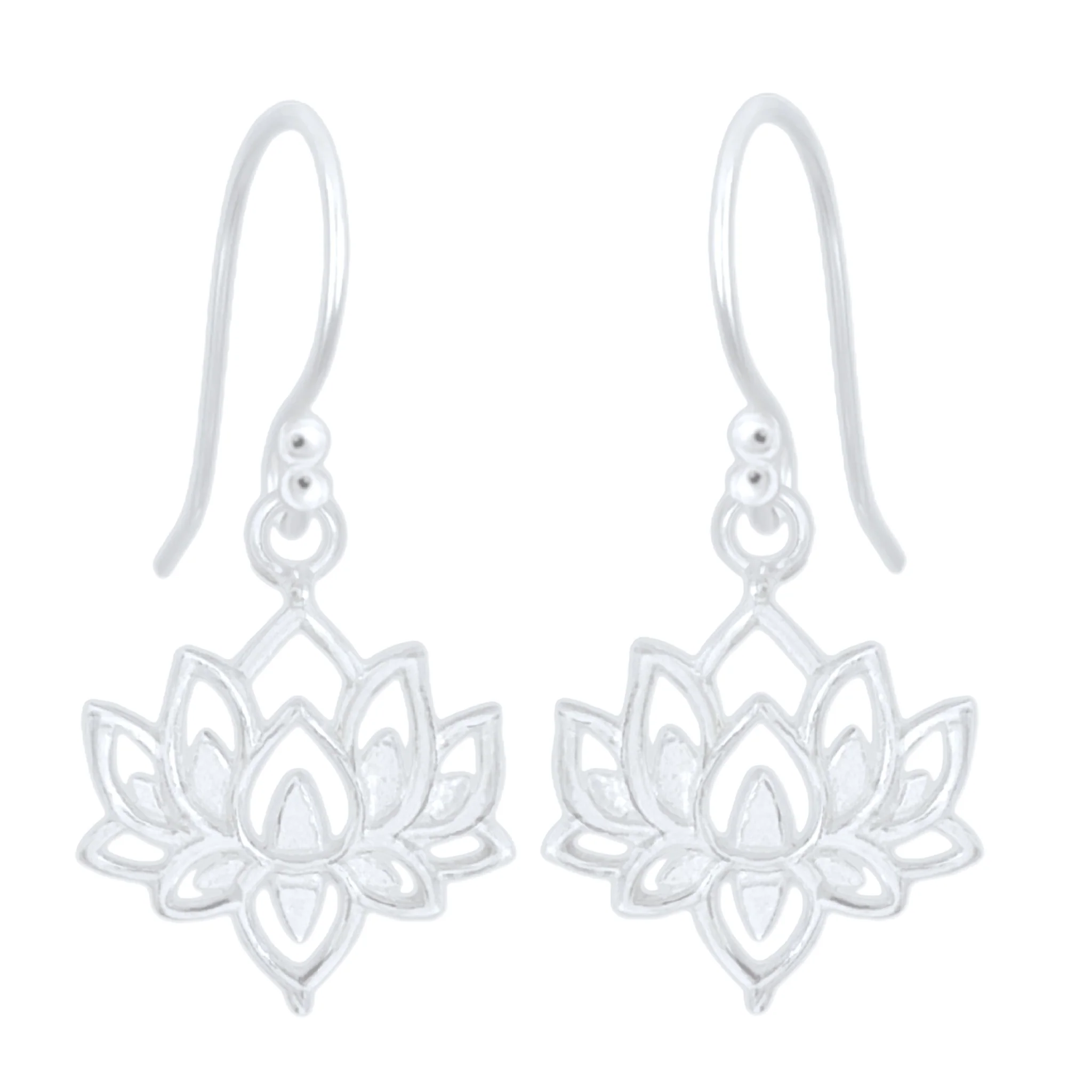 Laihas Lotus Flower Boho Earrings