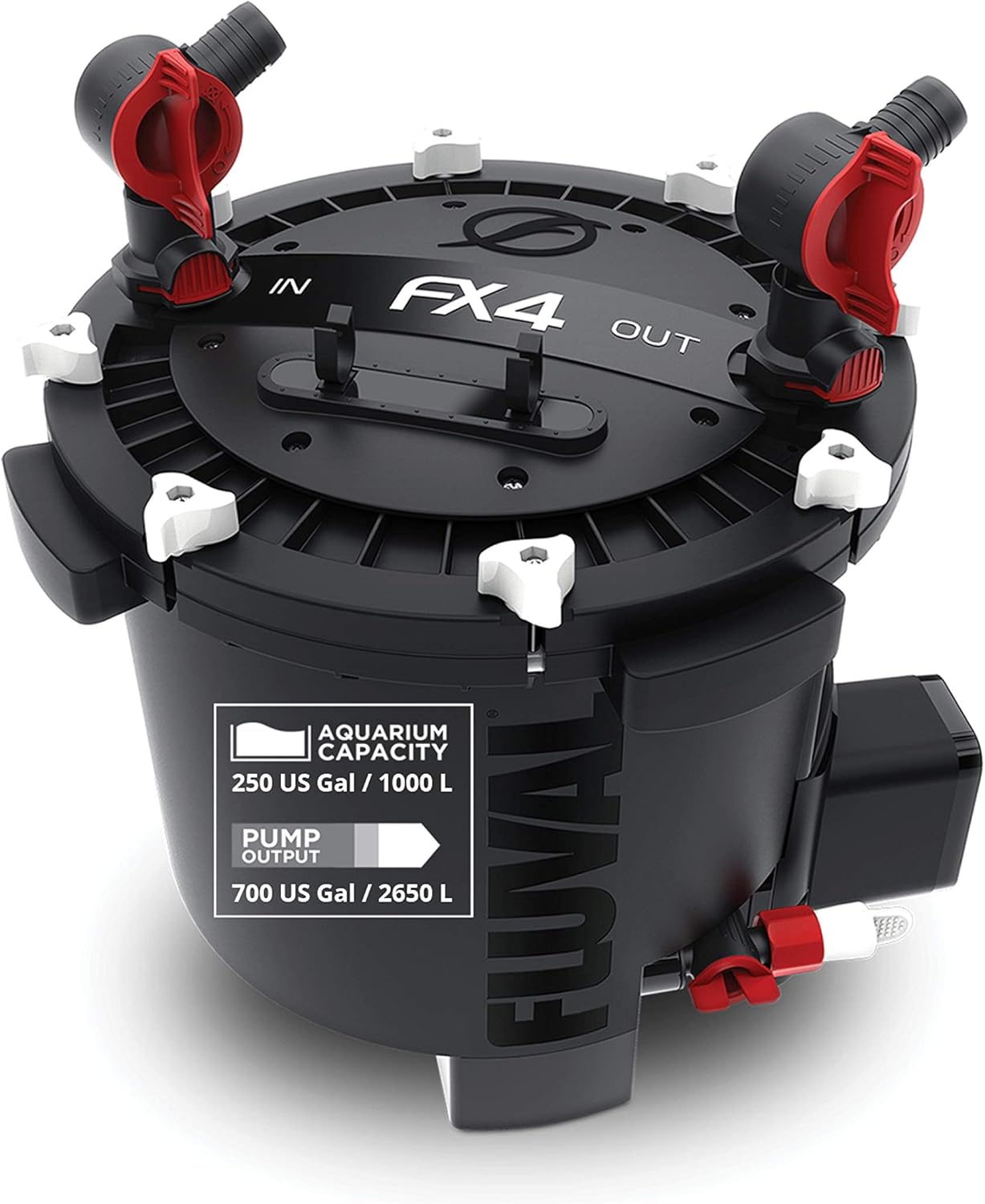 Fluval A214 FX4 Hochleistungs-Außenfilter, für Aquarien mit einerKapazitätvonbiszu1.000Lgeeignet