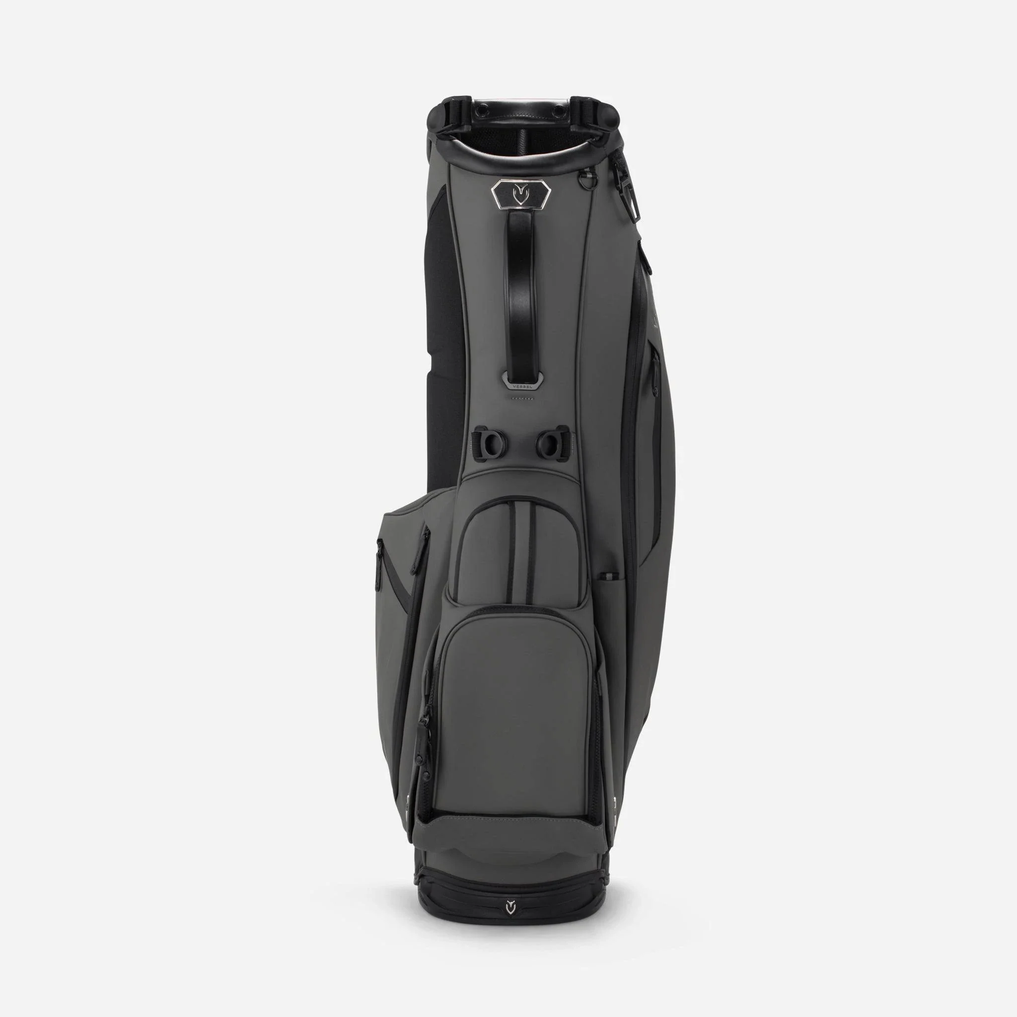 Player IV 14-Way Stand Bag, Black - Vessel Golf