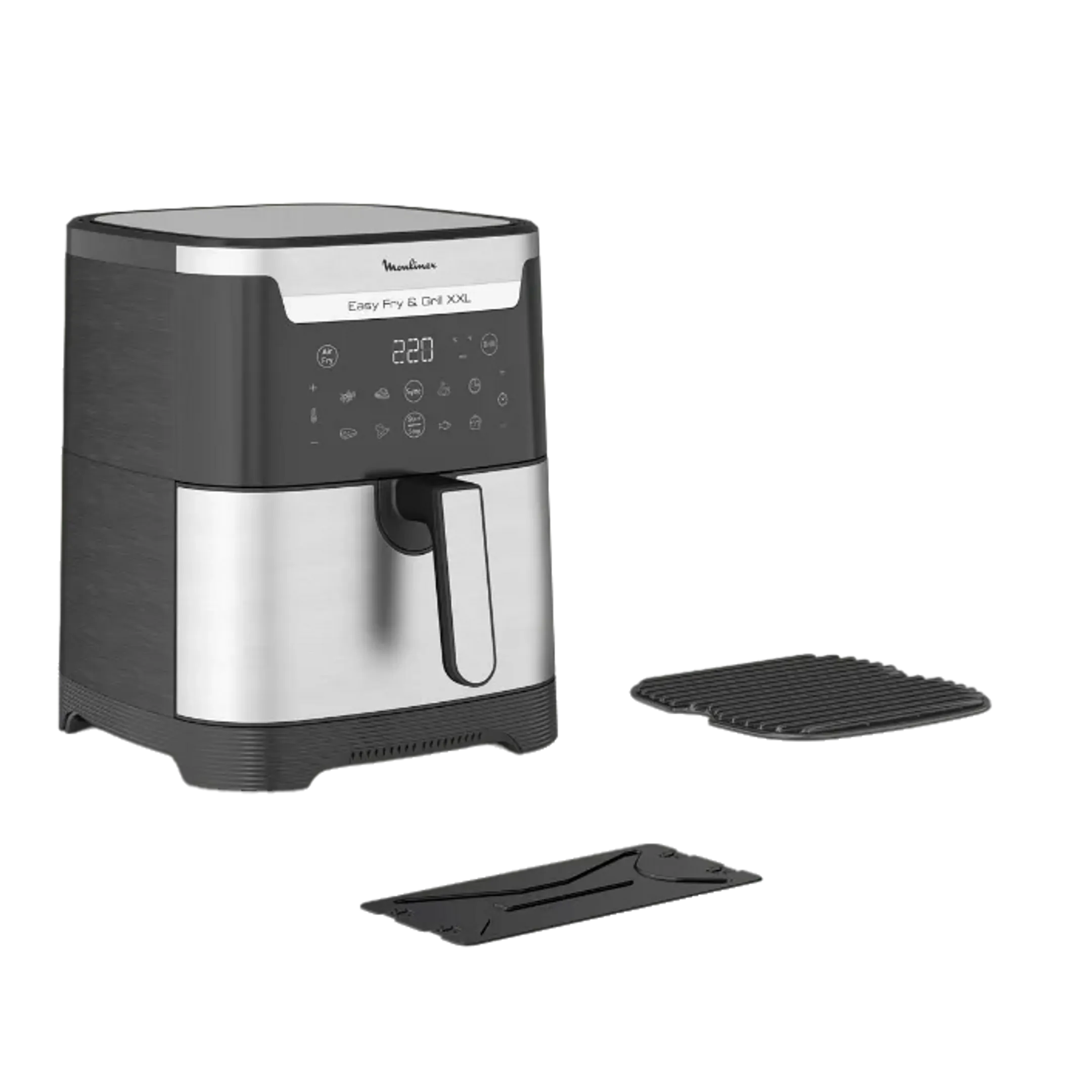 Moulinex Airfryer Easy Fry & Grill XXL Inox EZ801D10