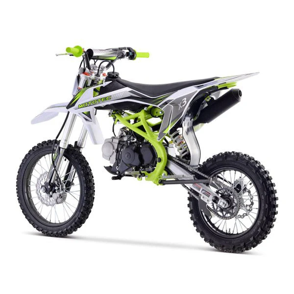 MOTOTEC X3 125CC 4-Stroke Green Gas-Powered Dirt Bike (95731462)