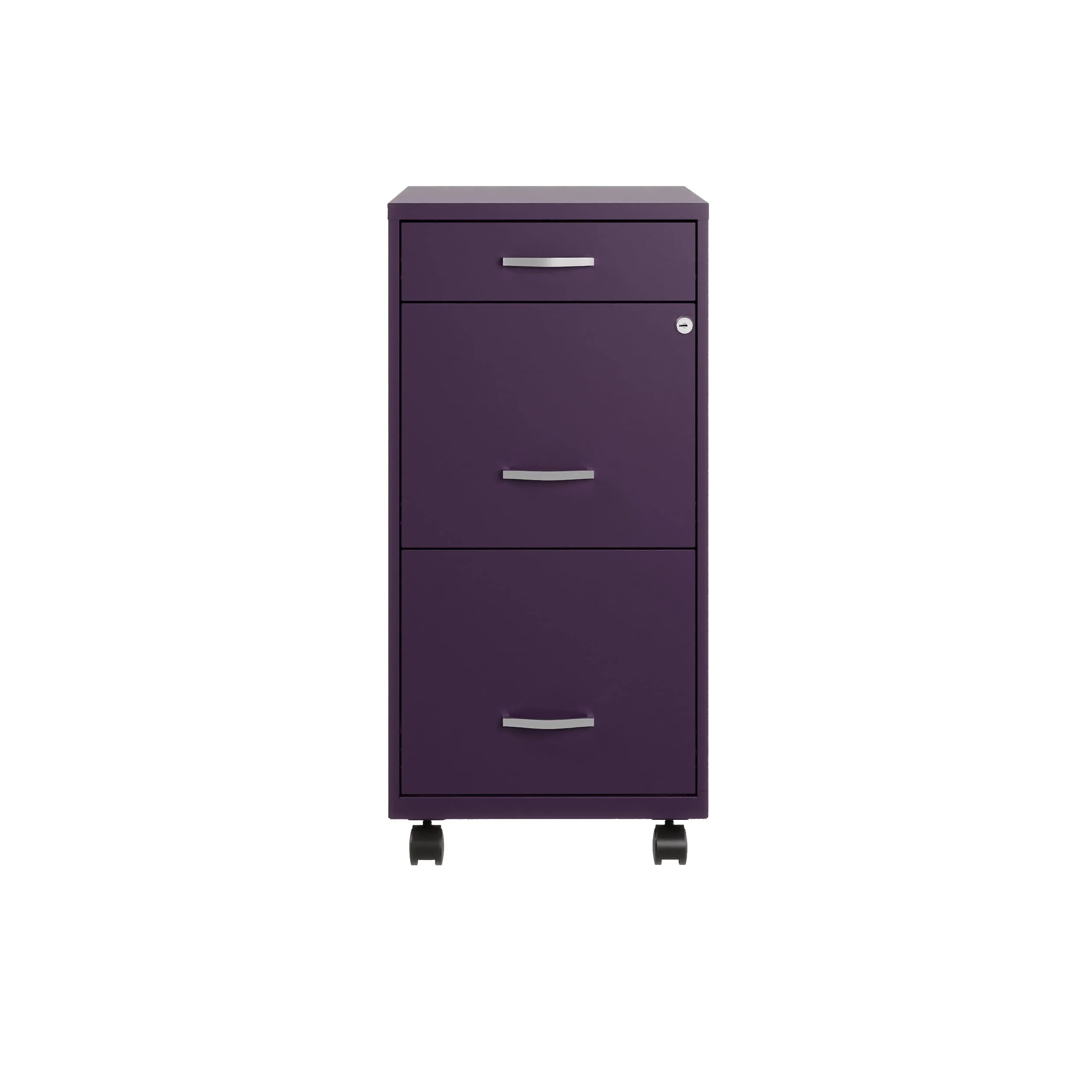 Space Solutions 18 Deep 3 Drawer Metal File Cabinet