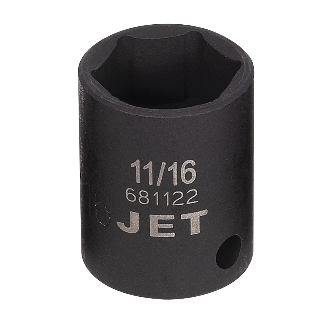 Jet 681122  ~  3/8 Inch X 11/16 Inch Regular Impact Socket 6 Point