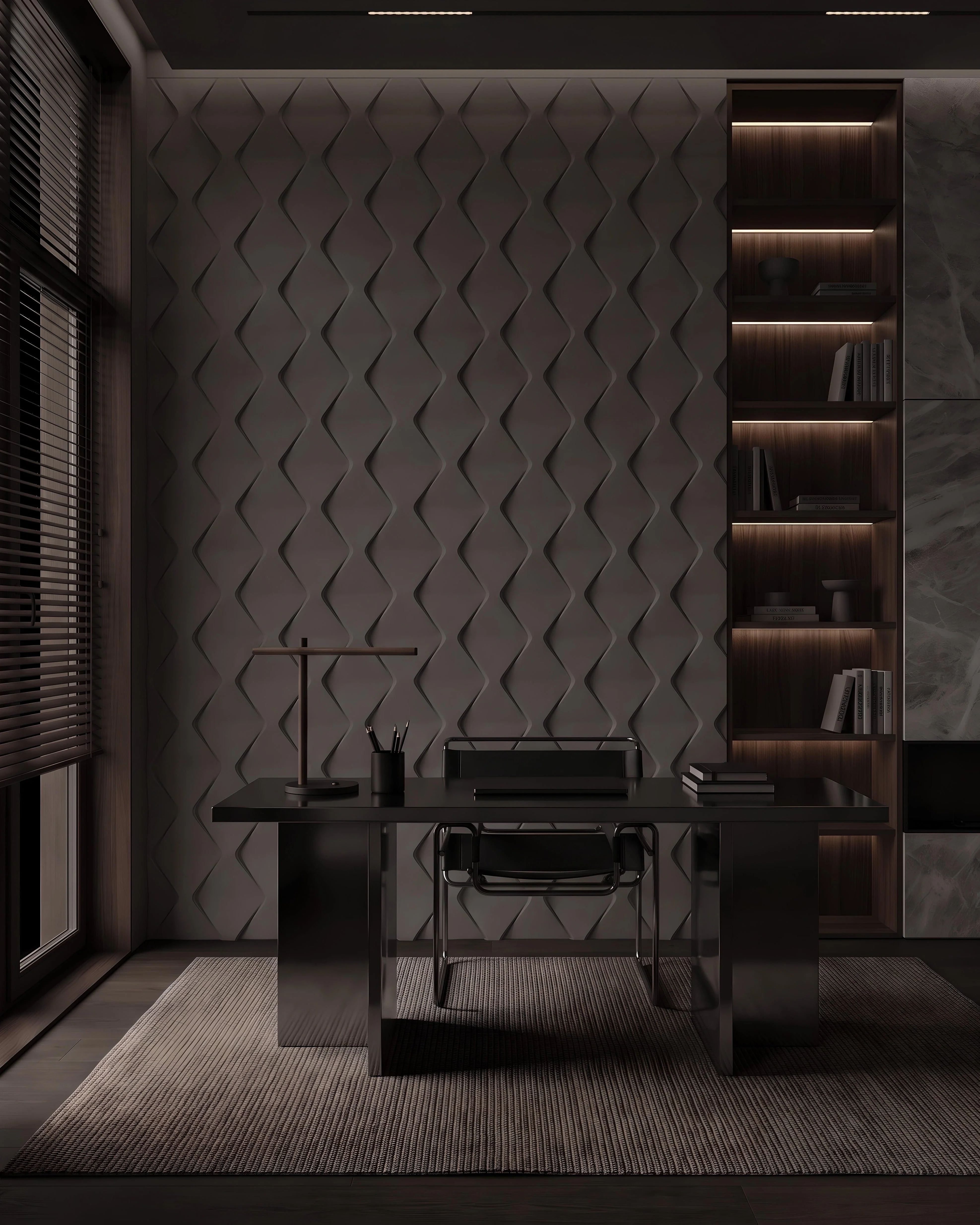 GYPSUM 3D WALL PANEL | ROMBO  0118