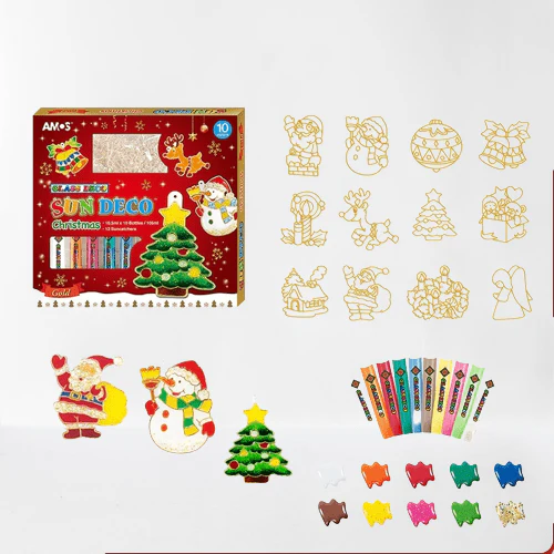 HOLIPAINT – Kerstglasverfset voor creatief leren