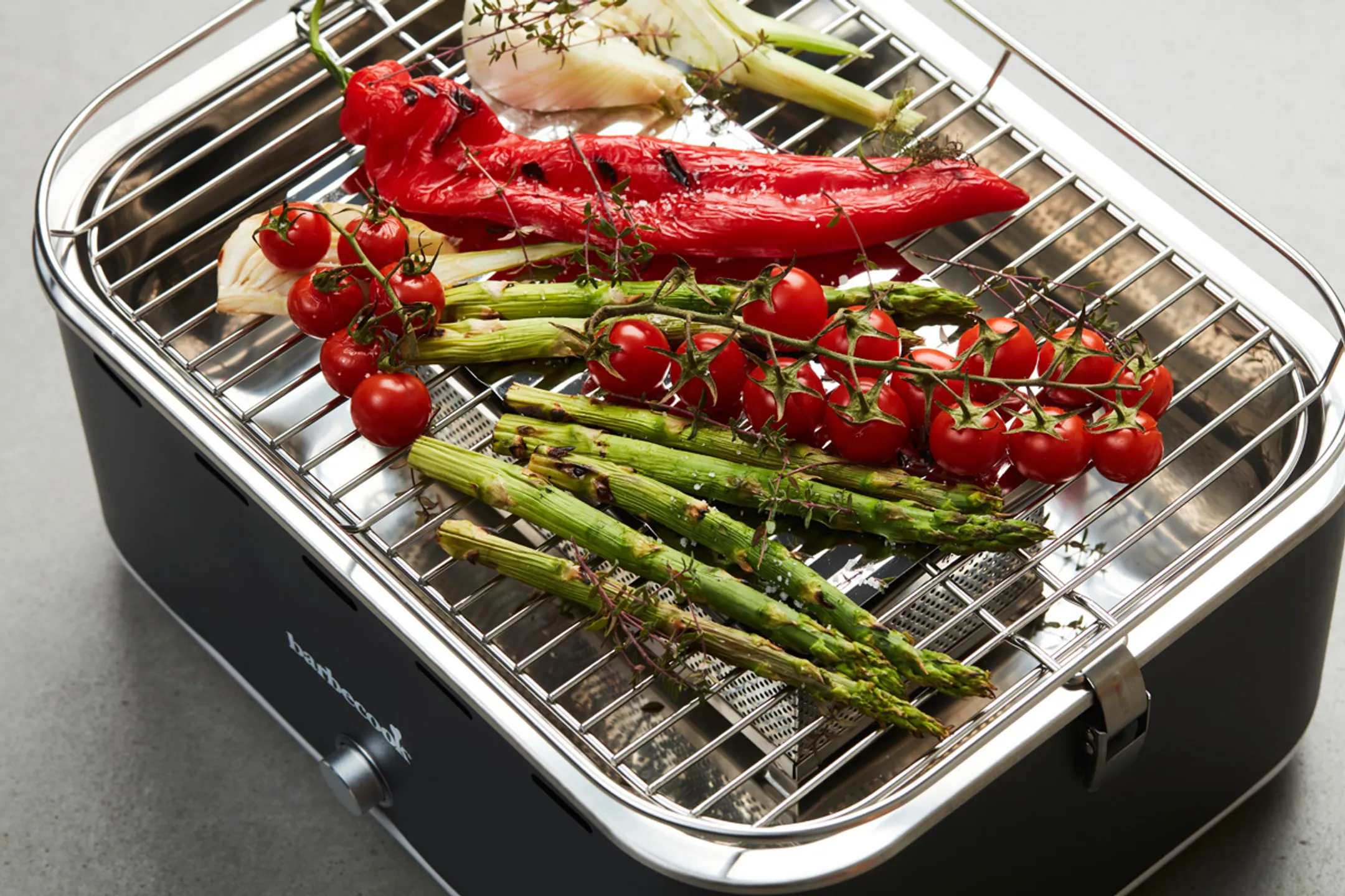 Barbecook Houtskoolbarbecue Carlo Urban Grey BC-CHA1015